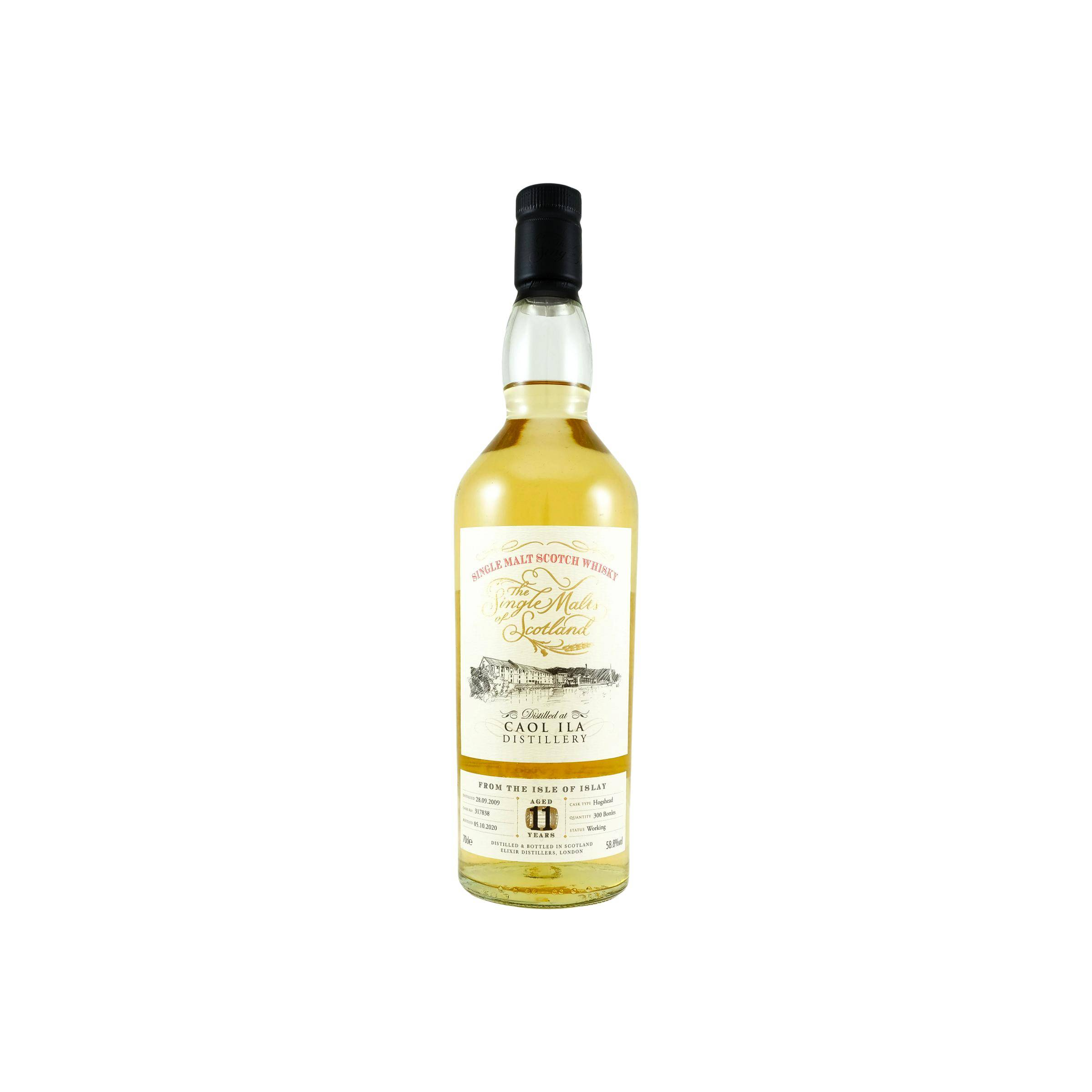 Caol Ila The Single Malts of Scotland 2009 11 Years Single Malt Whisky