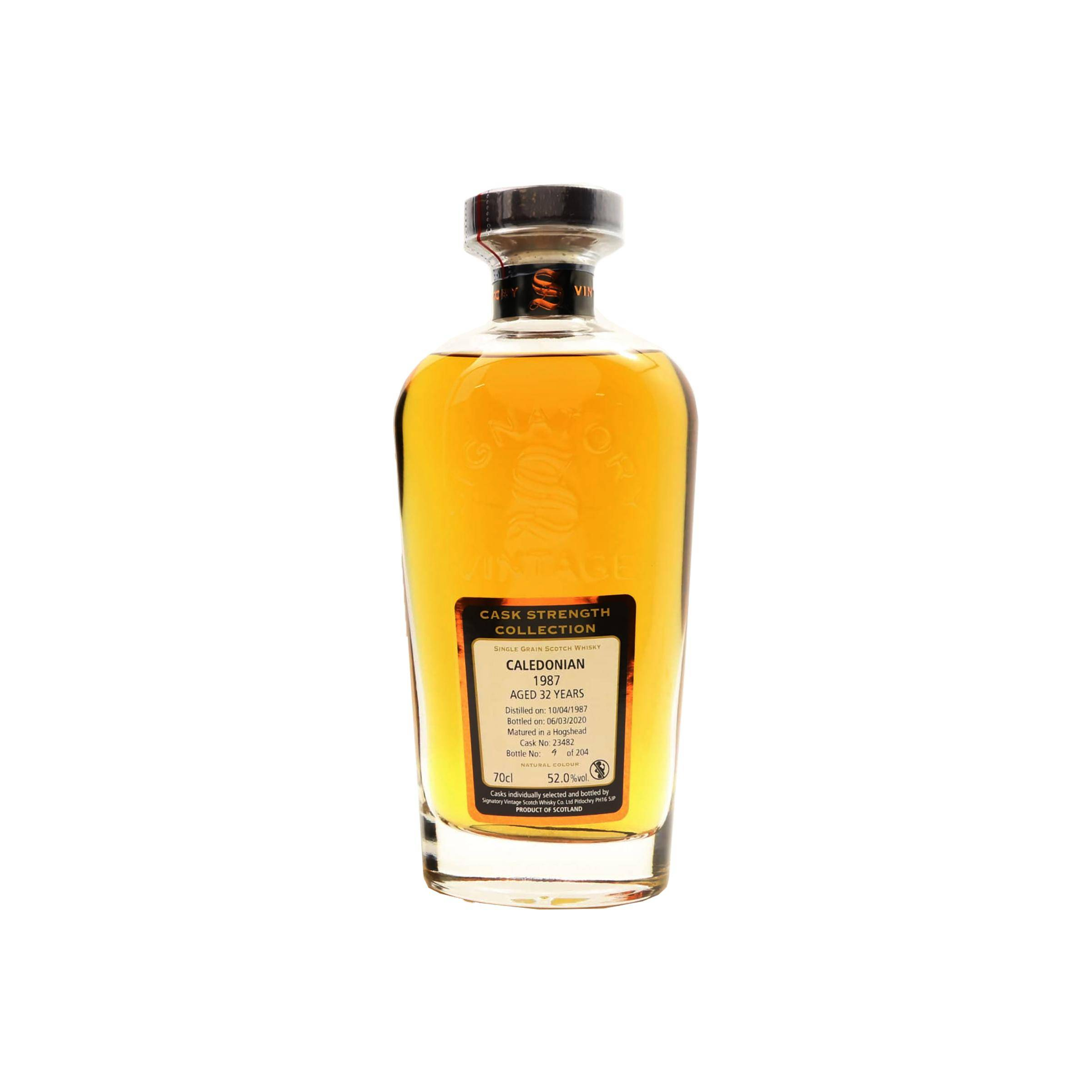 Caledonian Cask Strength Collection 1987 32 Years Single Grain Whisky