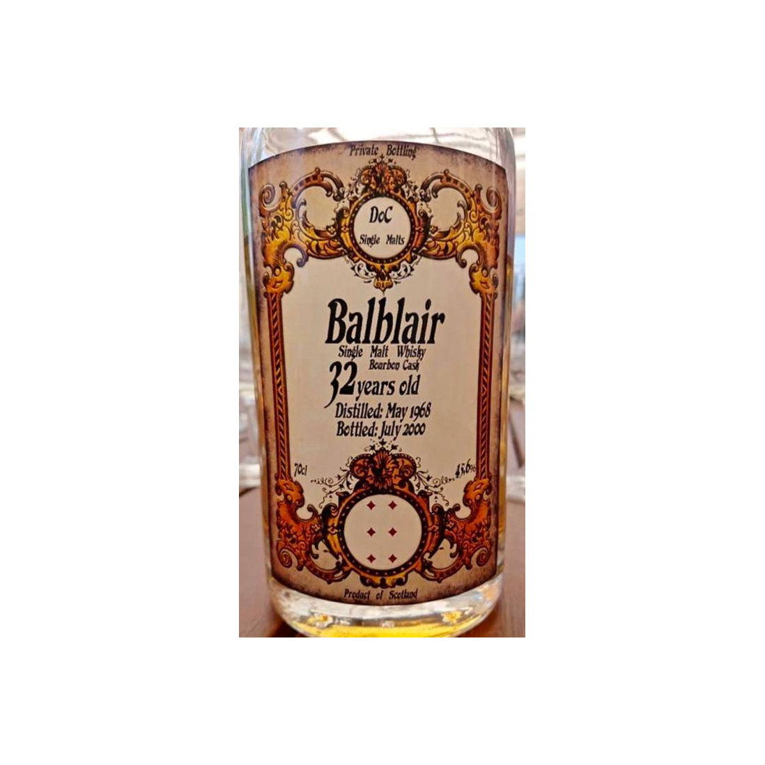 Balblair 1968 32 Years Single Malt Whisky