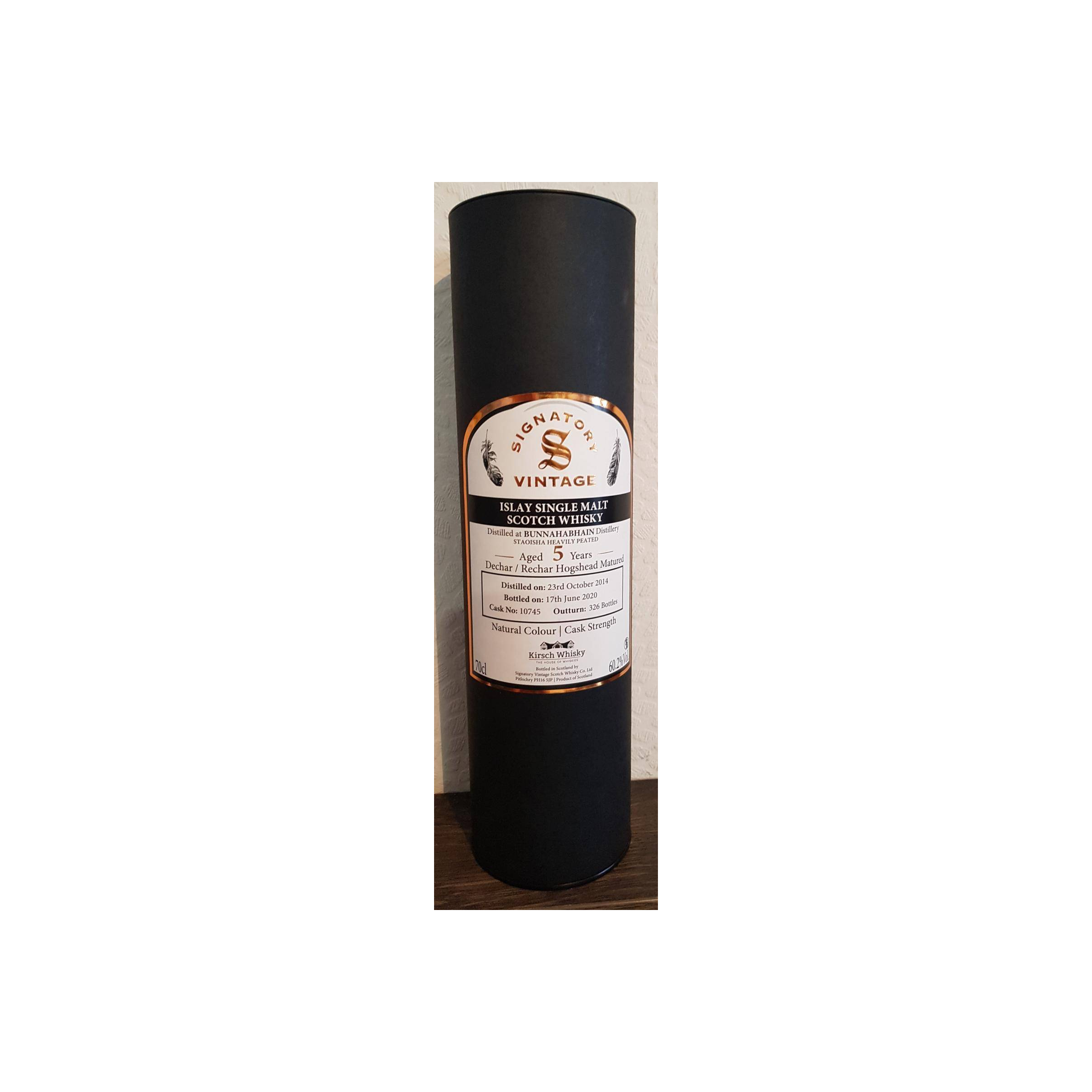 Bunnahabhain 2014 5 Years Single Malt Whisky 3