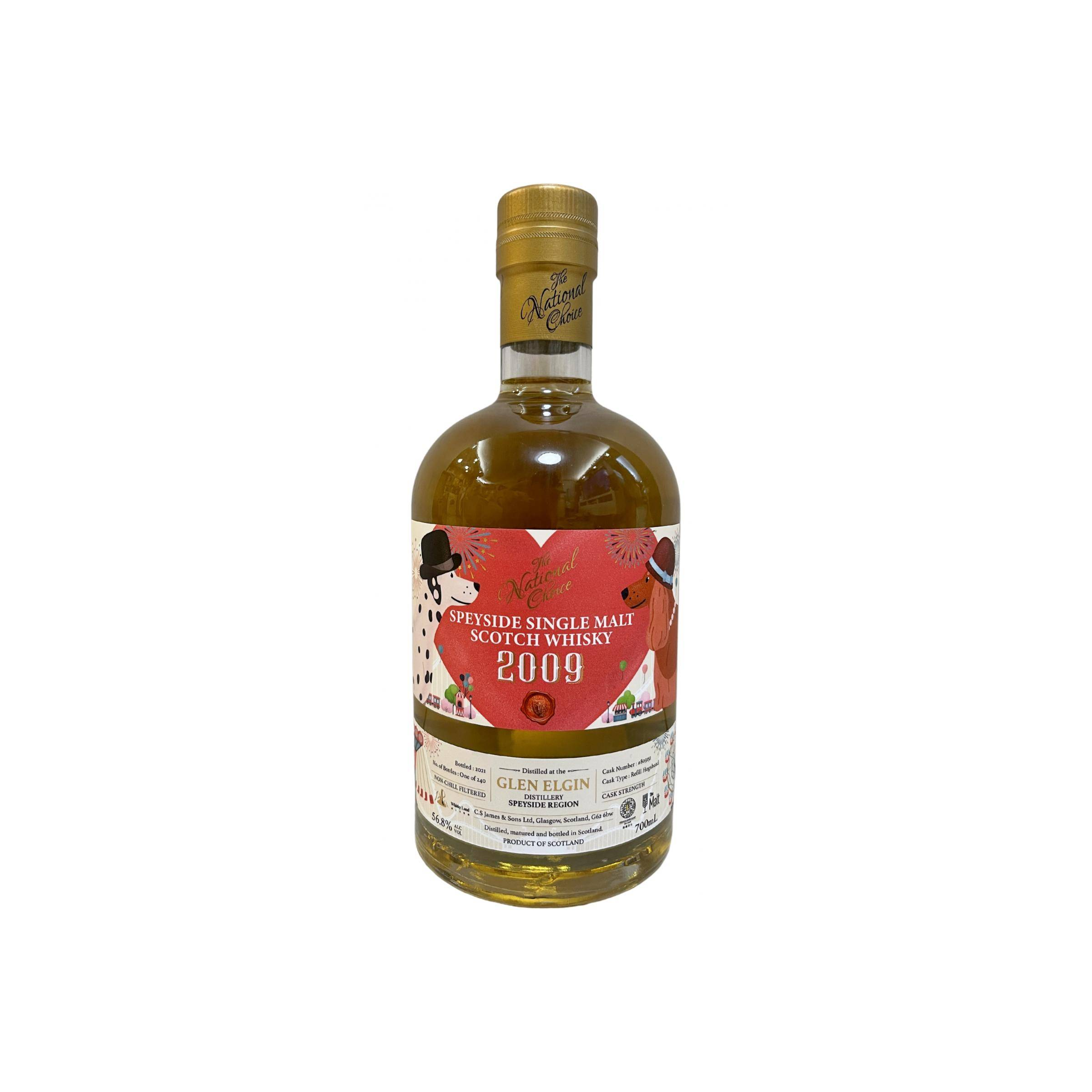 Glen Elgin 2009 12 Years Single Malt Whisky