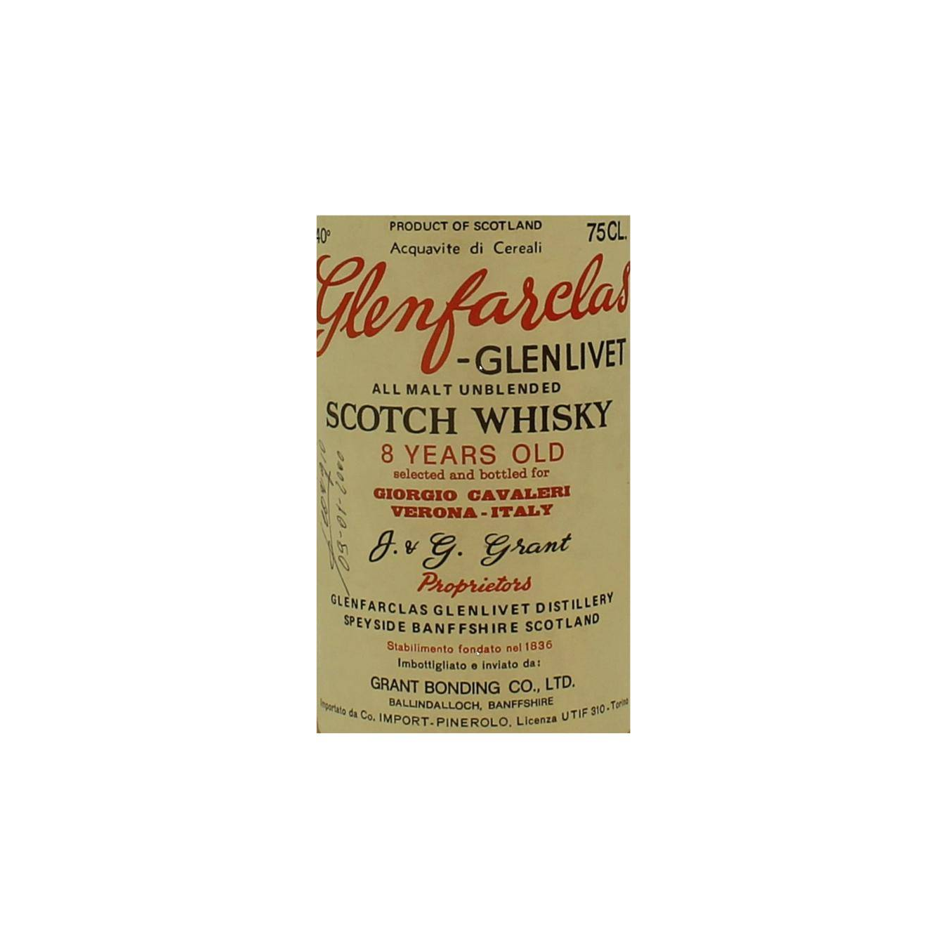 Glenfarclas 8 Years Single Malt Whisky