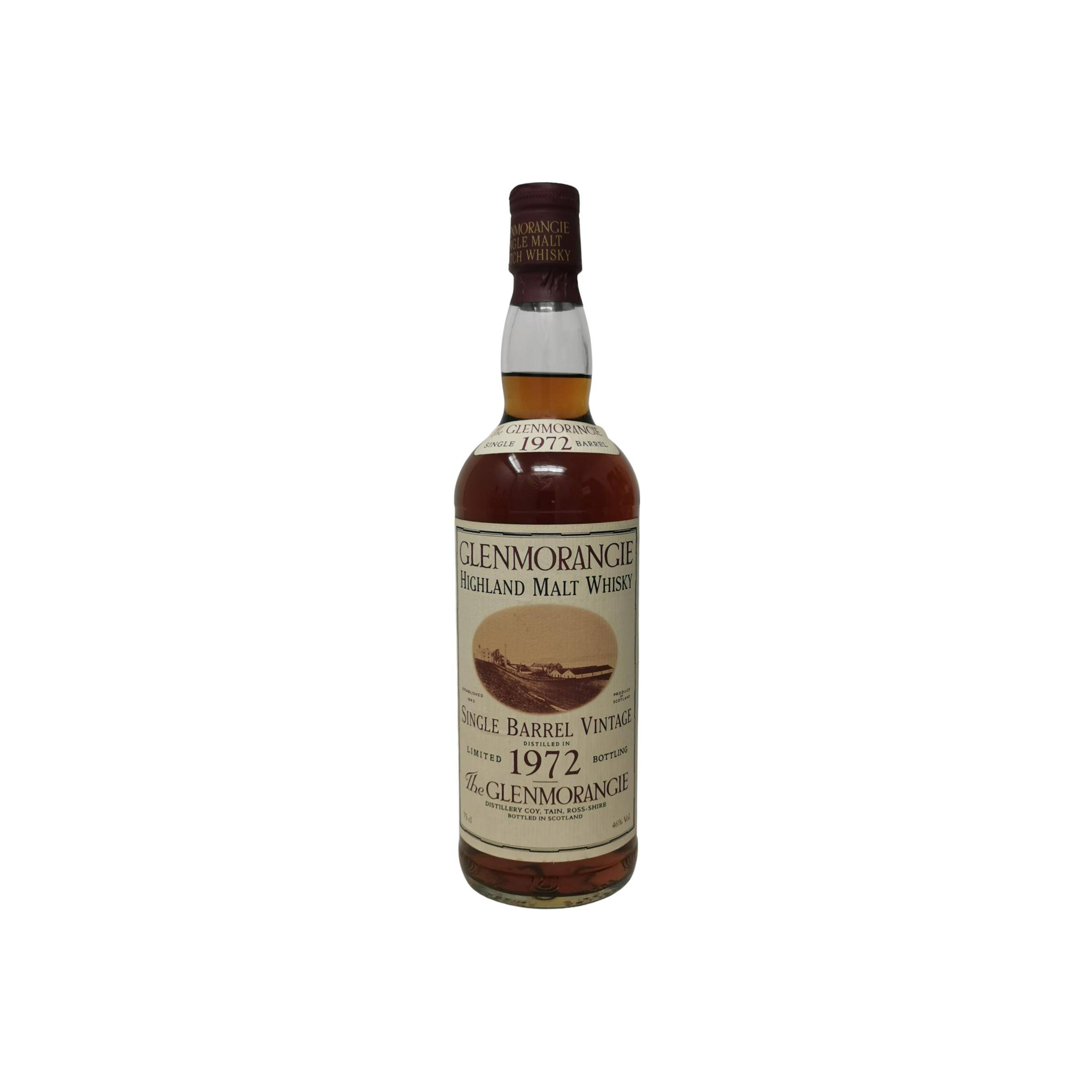Glenmorangie 1972 19 Years Single Malt Whisky