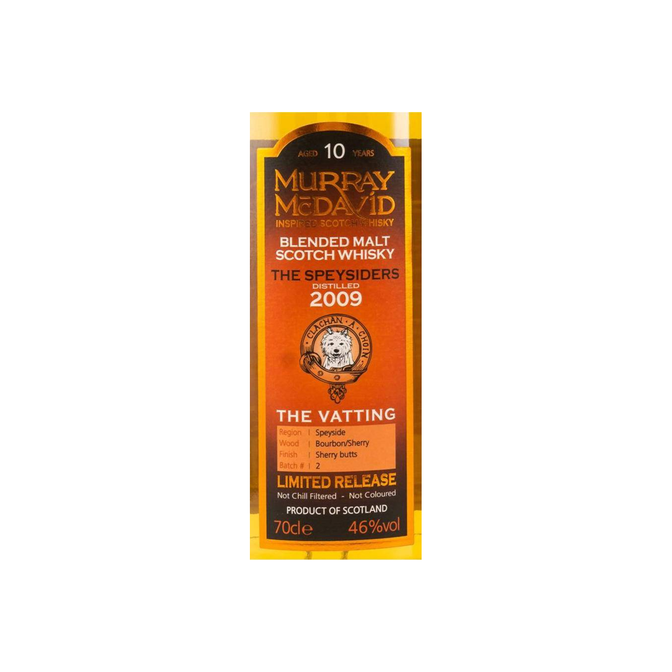 Murray McDavid 2009 10 Years Blended Malt Whisky 3