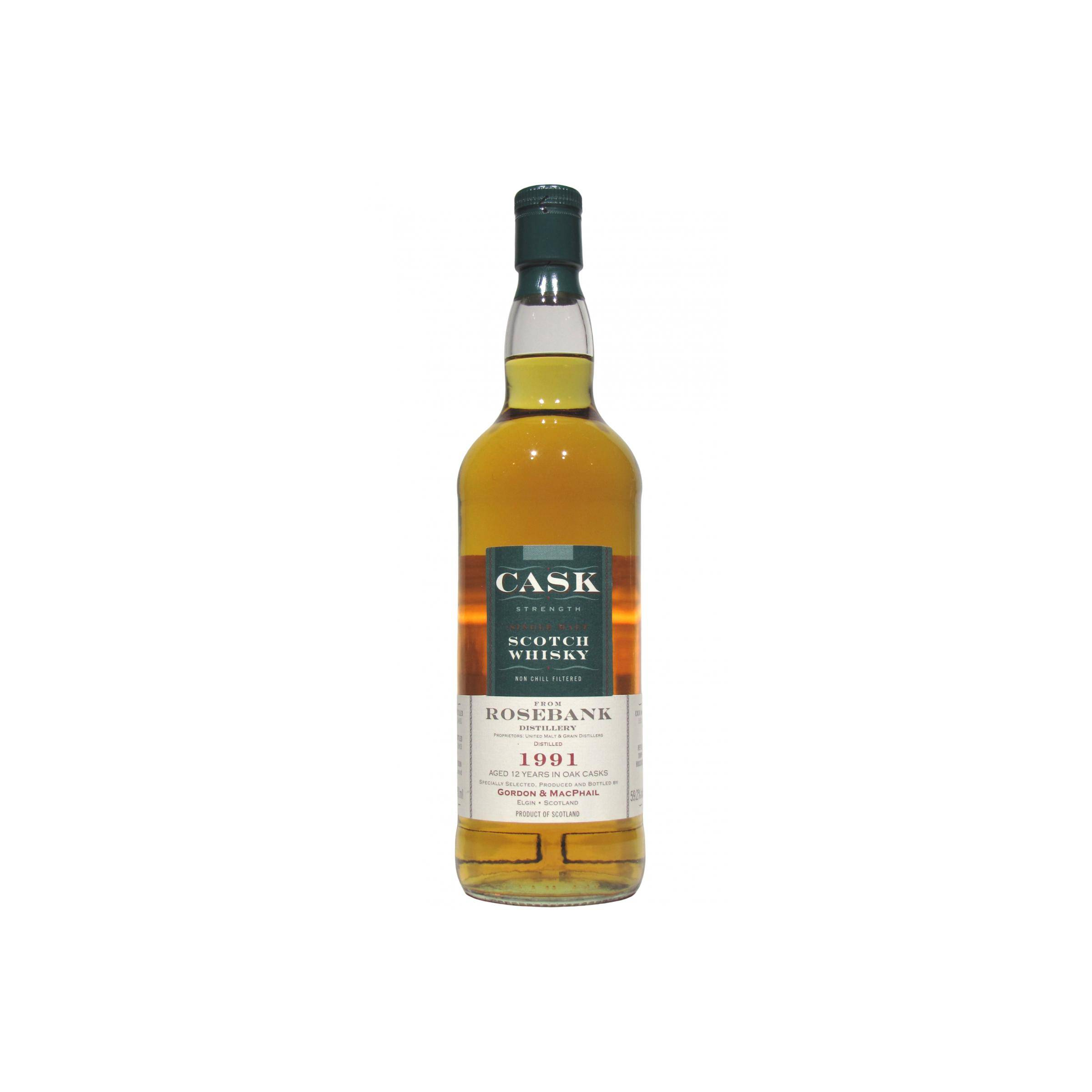 Rosebank Cask Strength Collection 1991 12 Years Single Malt Whisky