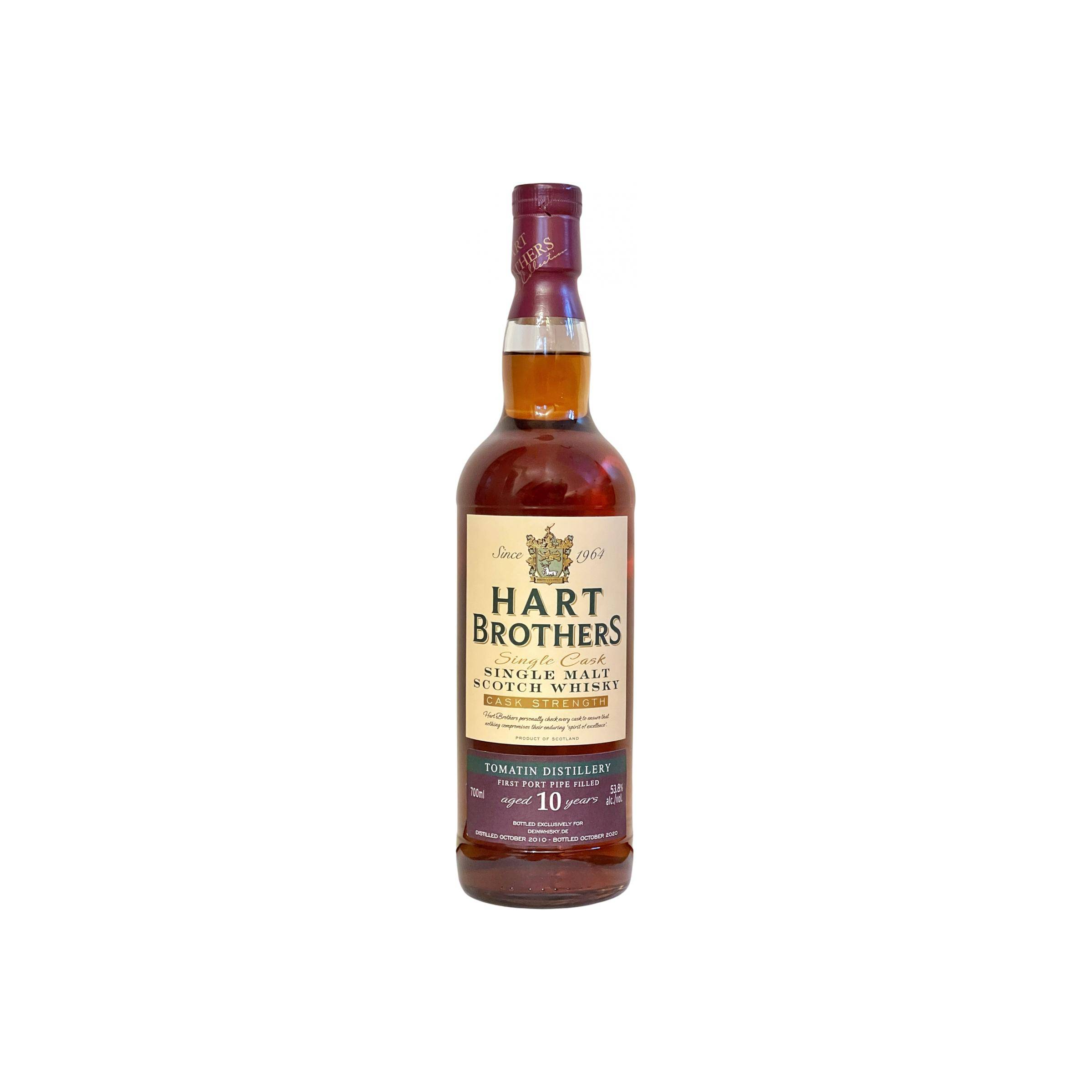 Tomatin Cask Strength Collection 2010 10 Years Single Malt Whisky