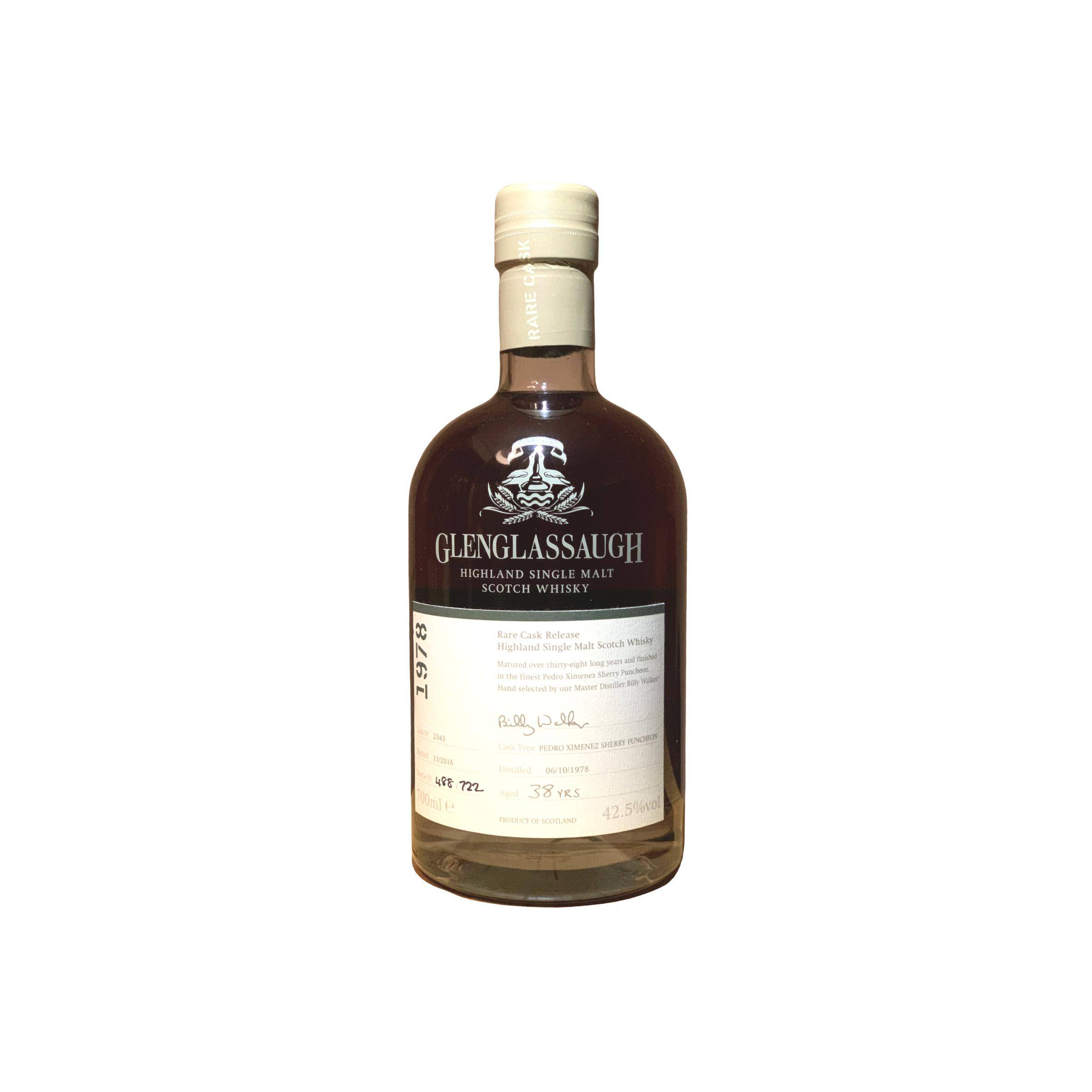 Glenglassaugh 1978 38 Years Single Malt Whisky