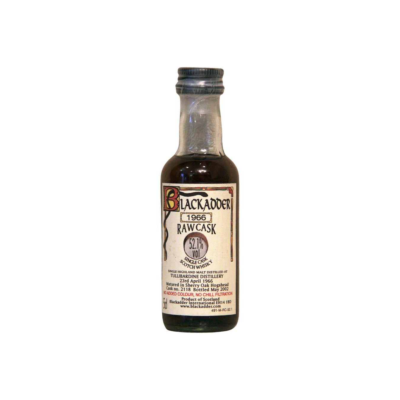 Tullibardine Raw Cask 1966 36 Years Single Malt Whisky 2