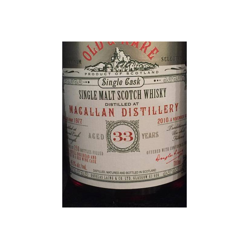 The Macallan 1977 33 Years Single Malt Whisky 2