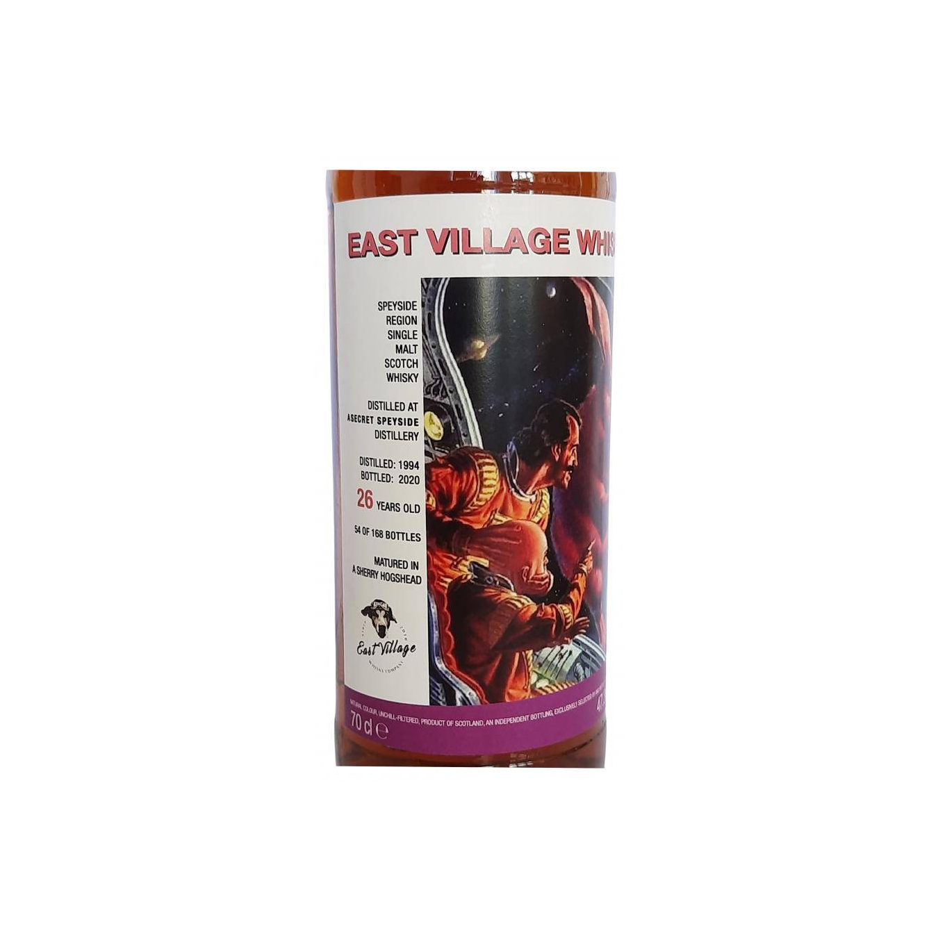 East Village Whisky Company 1994 26 Years Single Malt Whisky 3