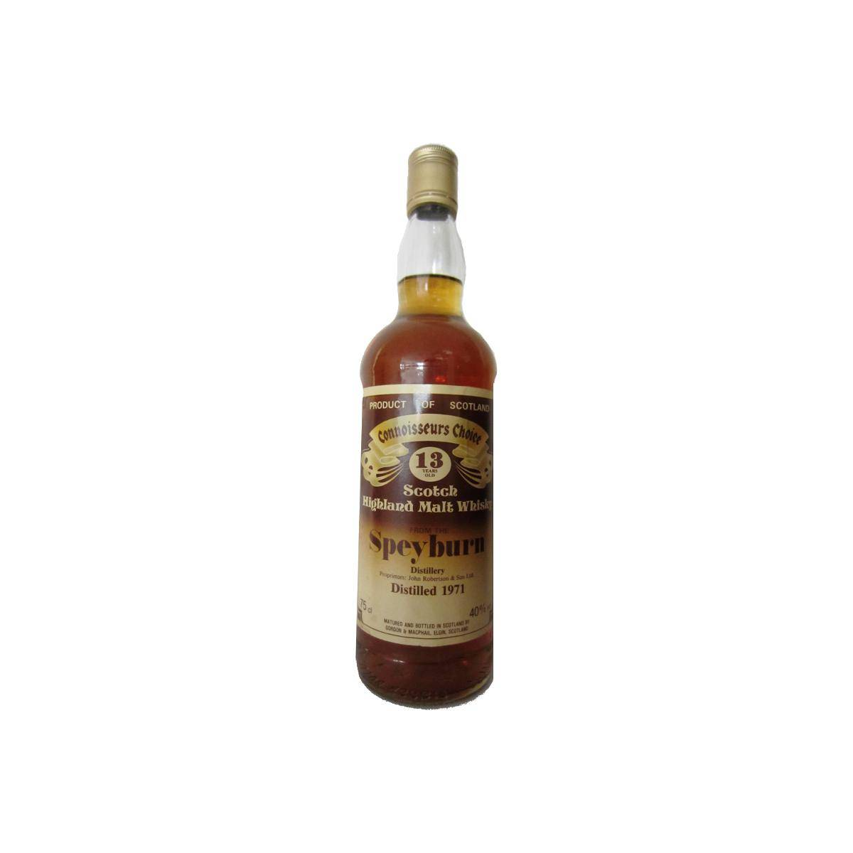 Spey Connoisseurs Choice 1971 13 Years Single Malt Whisky