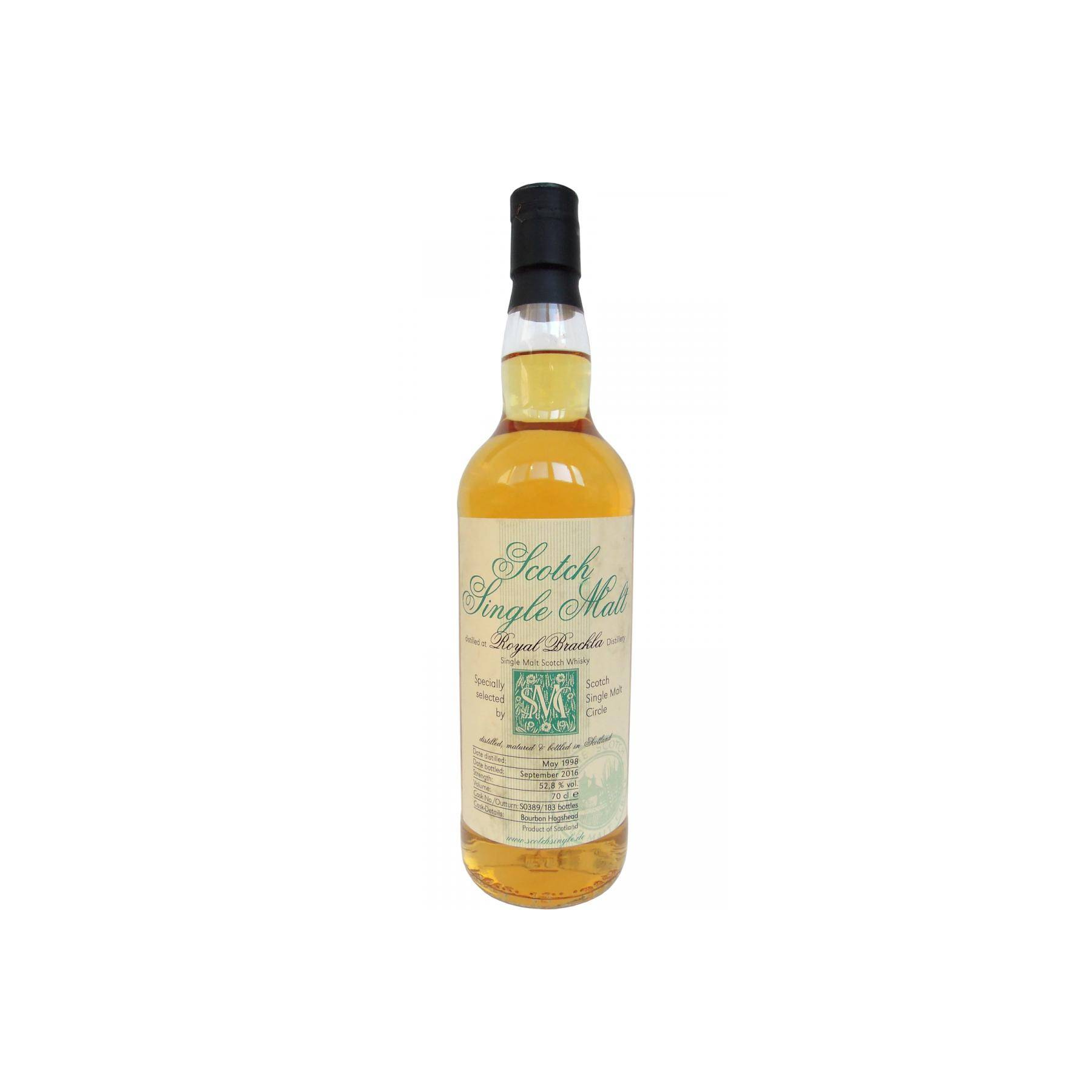Royal Brackla 1998 18 Years Single Malt Whisky