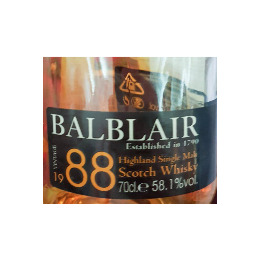 Balblair Single Cask 1988 21 Years Single Malt Whisky
