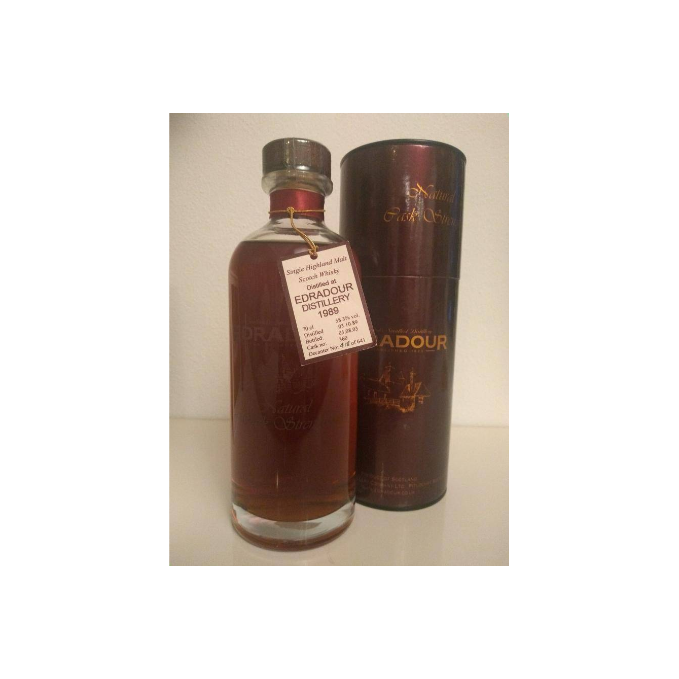 Edradour 1989 13 Years Single Malt Whisky