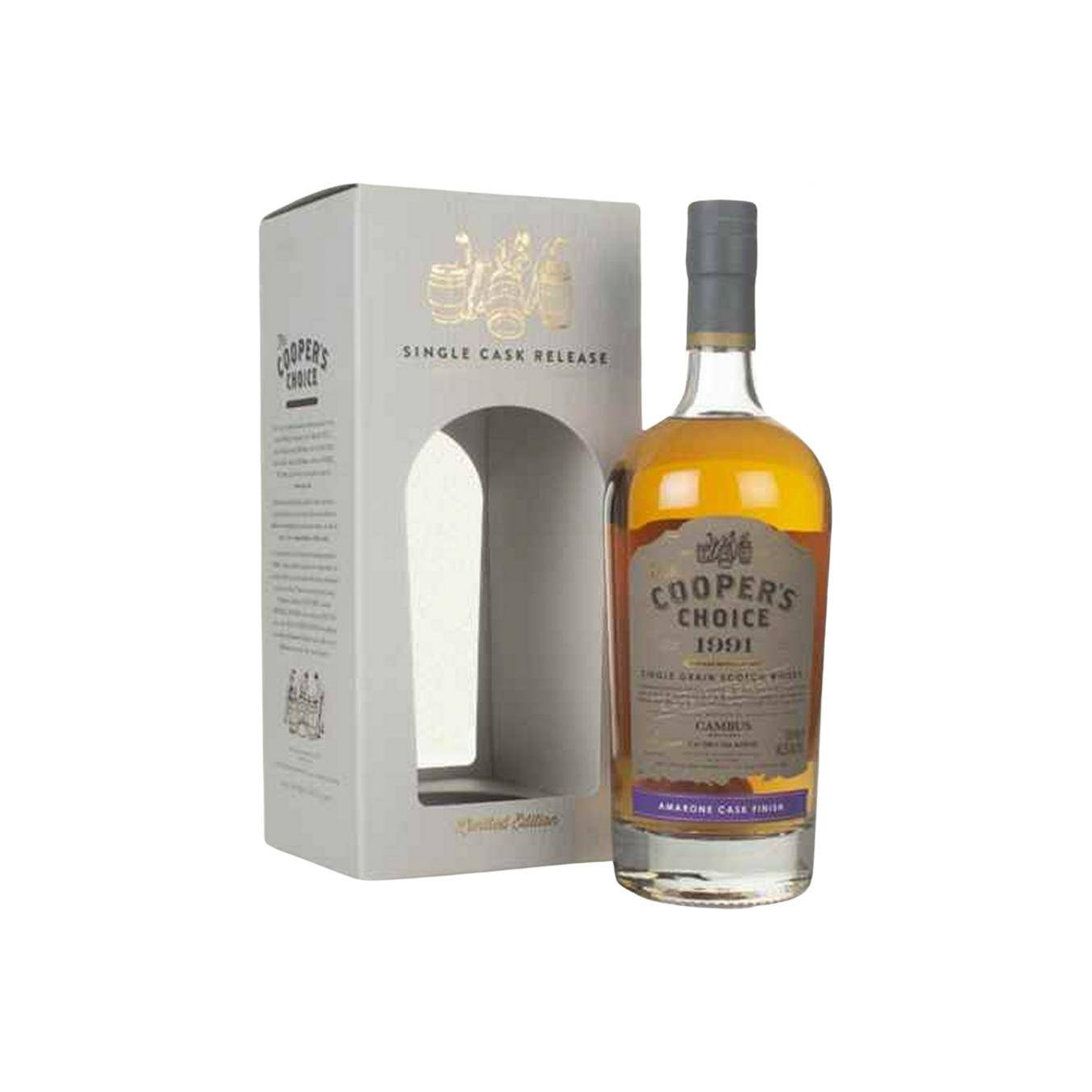 Cambus The Cooper's Choice 1991 29 Years Single Grain Whisky