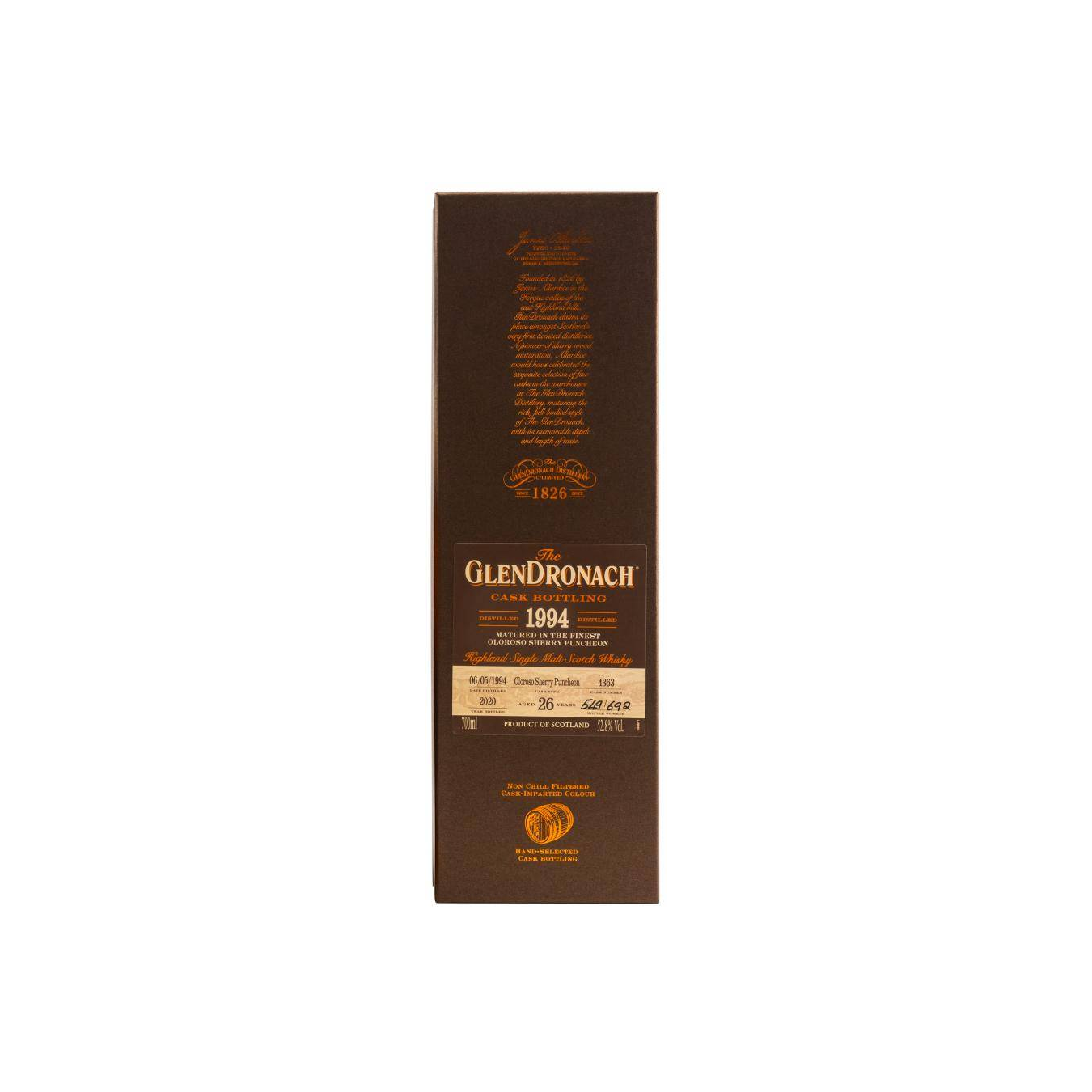 GlenDronach 1994 26 Years Single Malt Whisky 3