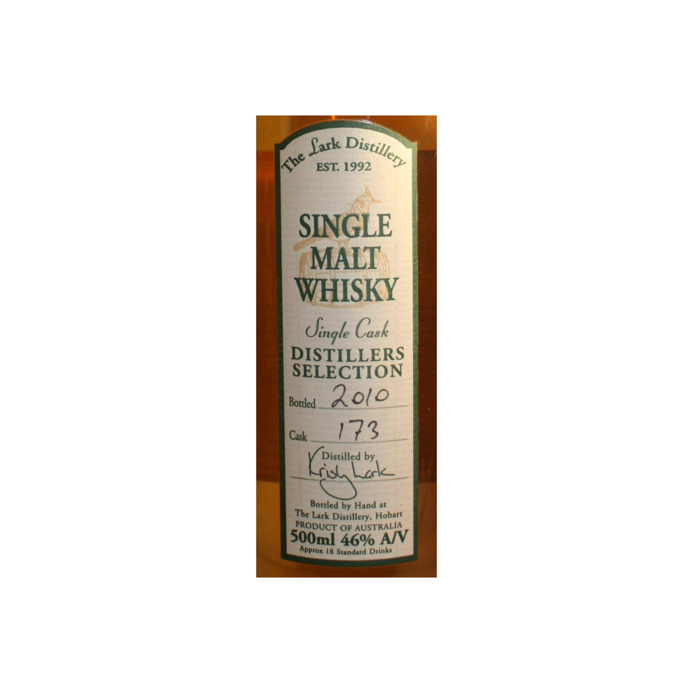 Old Clark Single Malt Whisky 2