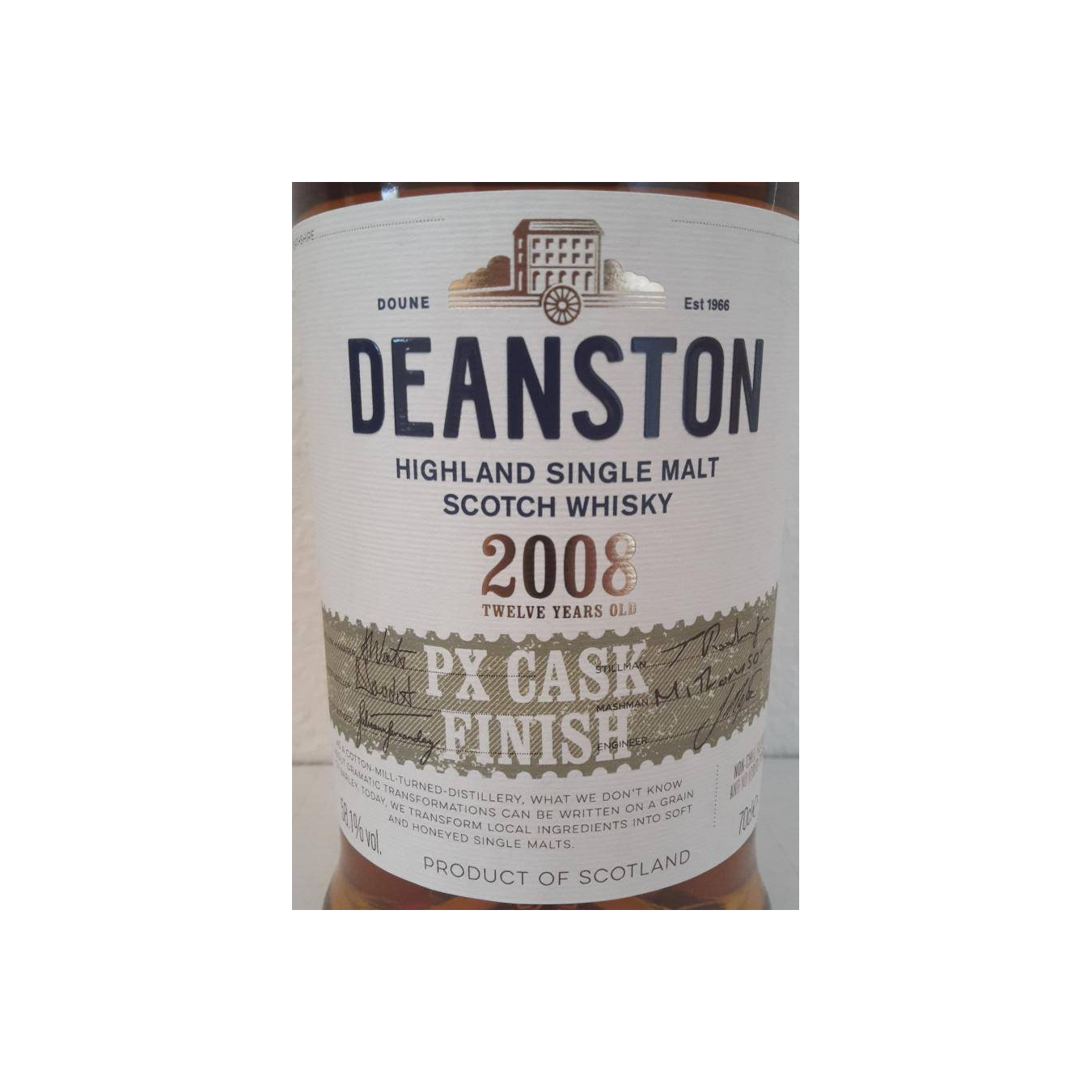 Deanston 2008 12 Years Single Malt Whisky 2