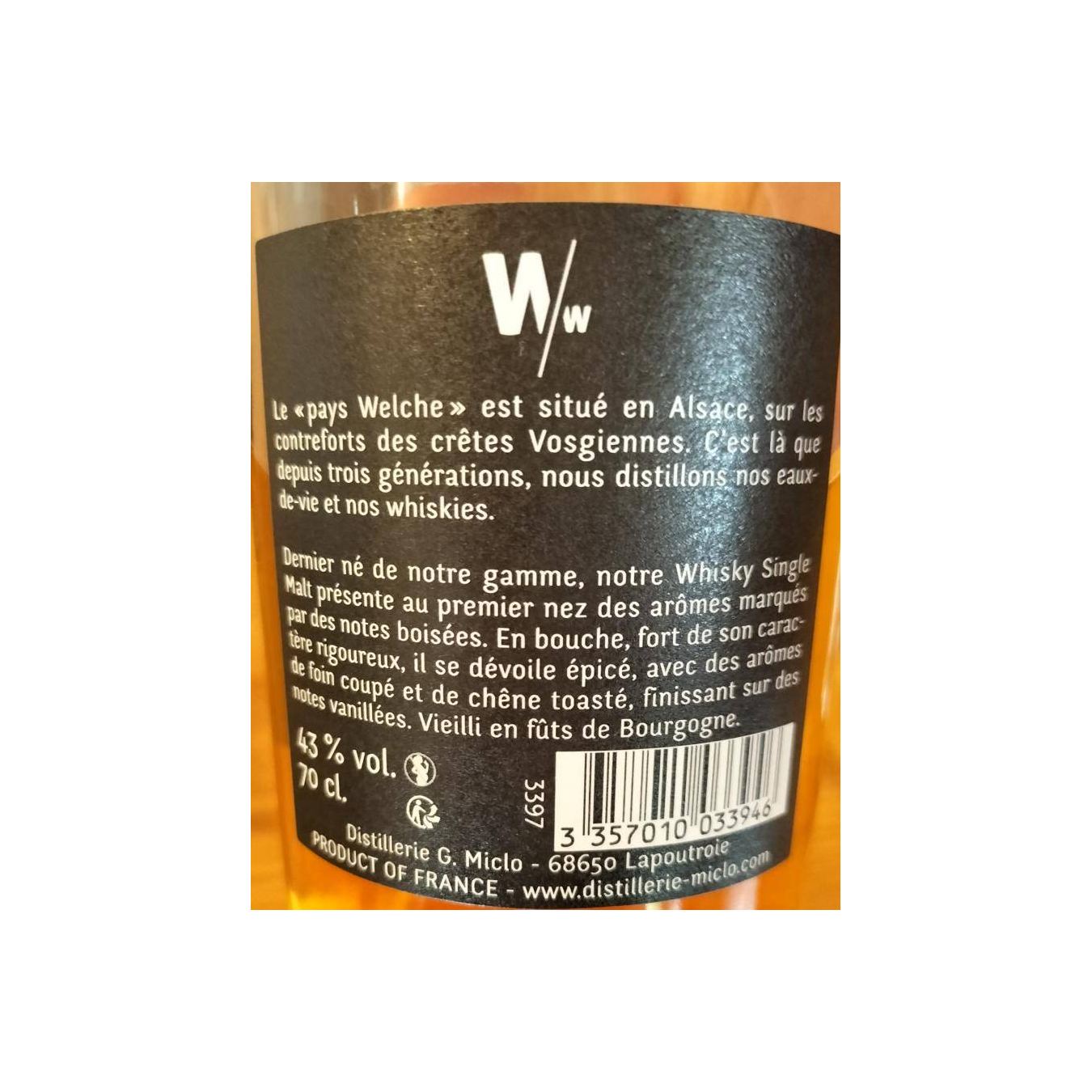Welche's Whisky Single Malt 2