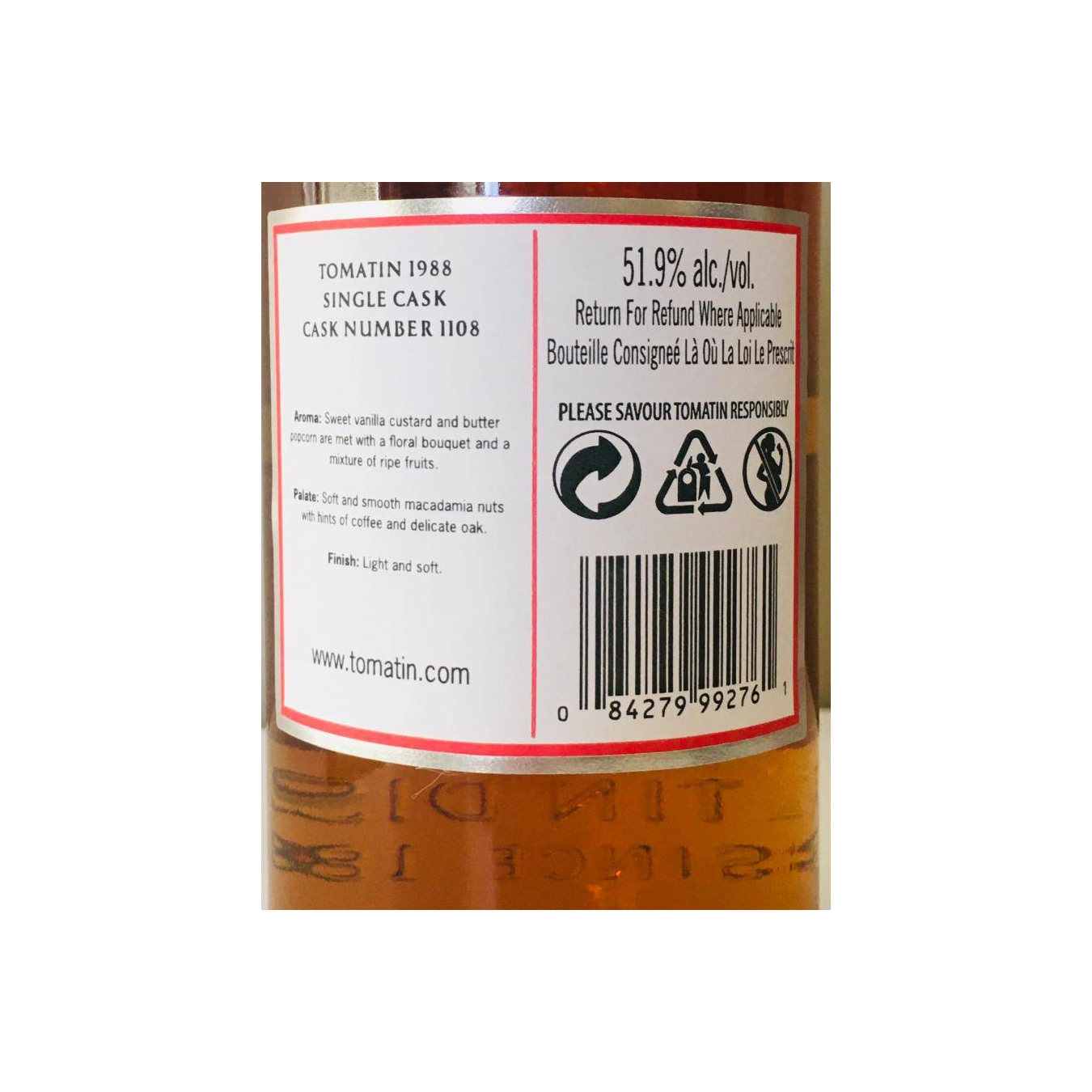 Tomatin 1988 25 Years Single Malt Whisky 3