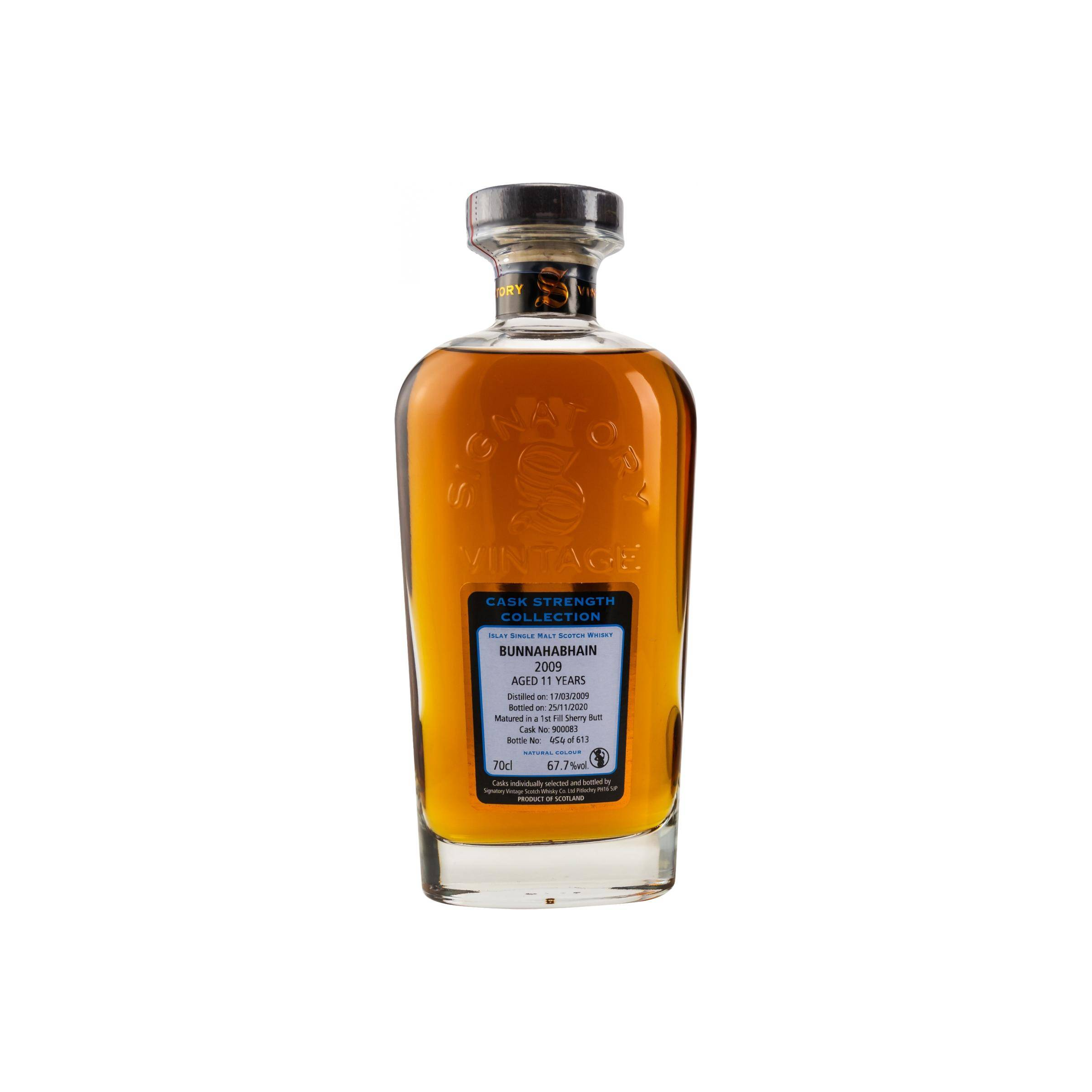 Bunnahabhain Cask Strength Collection 2009 11 Years Single Malt Whisky