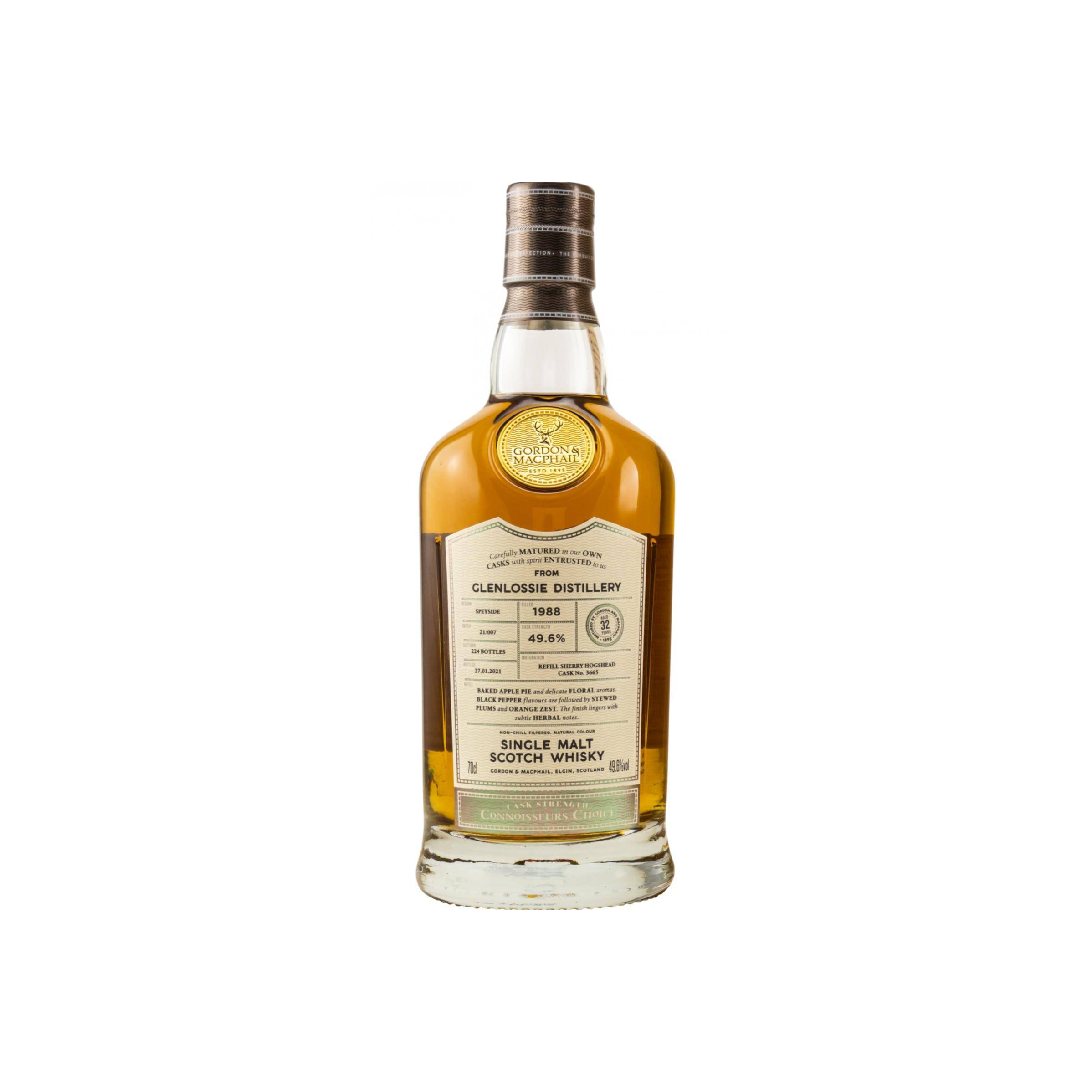 Glenlossie Connoisseurs Choice - Cask Strength 1988 32 Years Single Malt Whisky