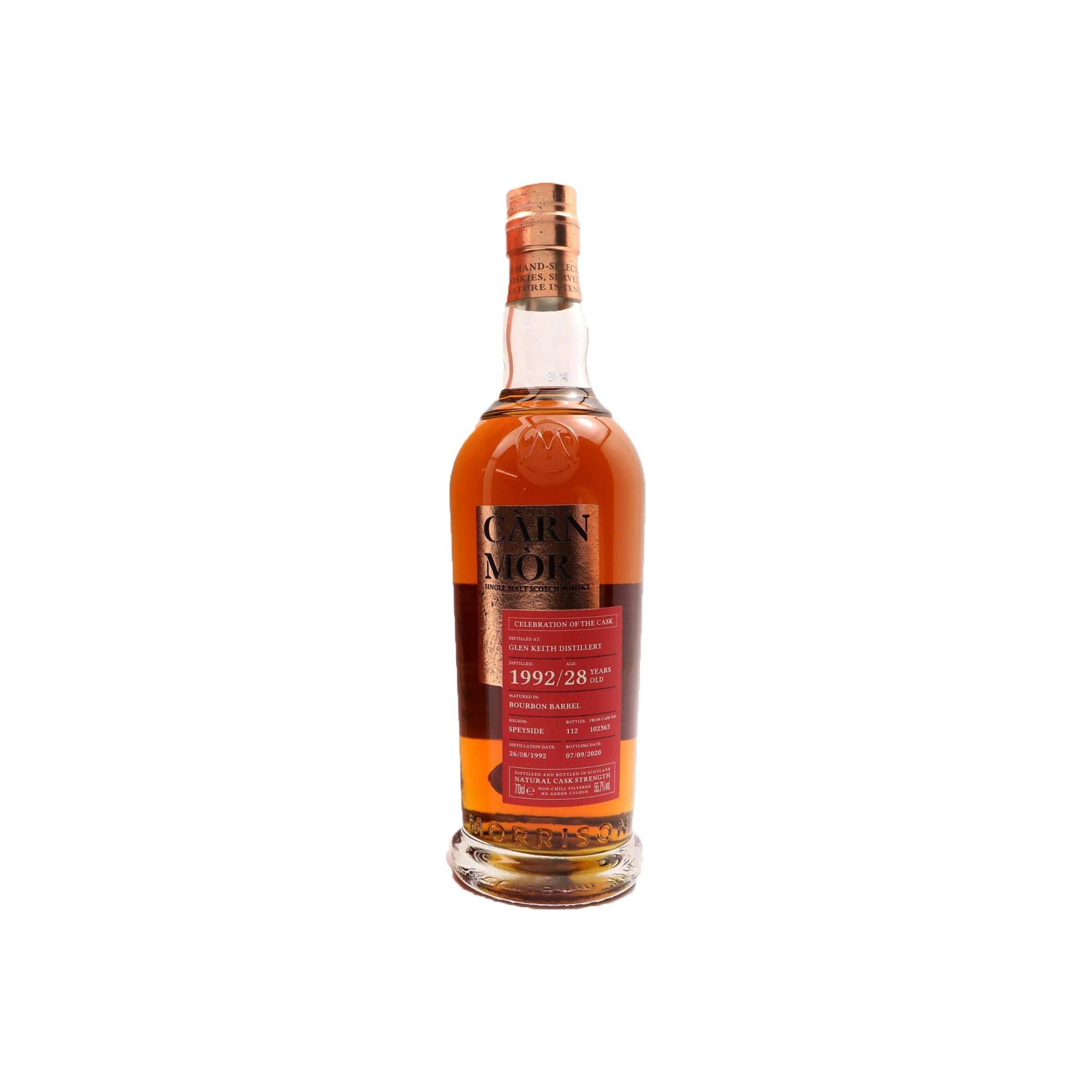 Glen Keith 1992 28 Years Single Malt Whisky