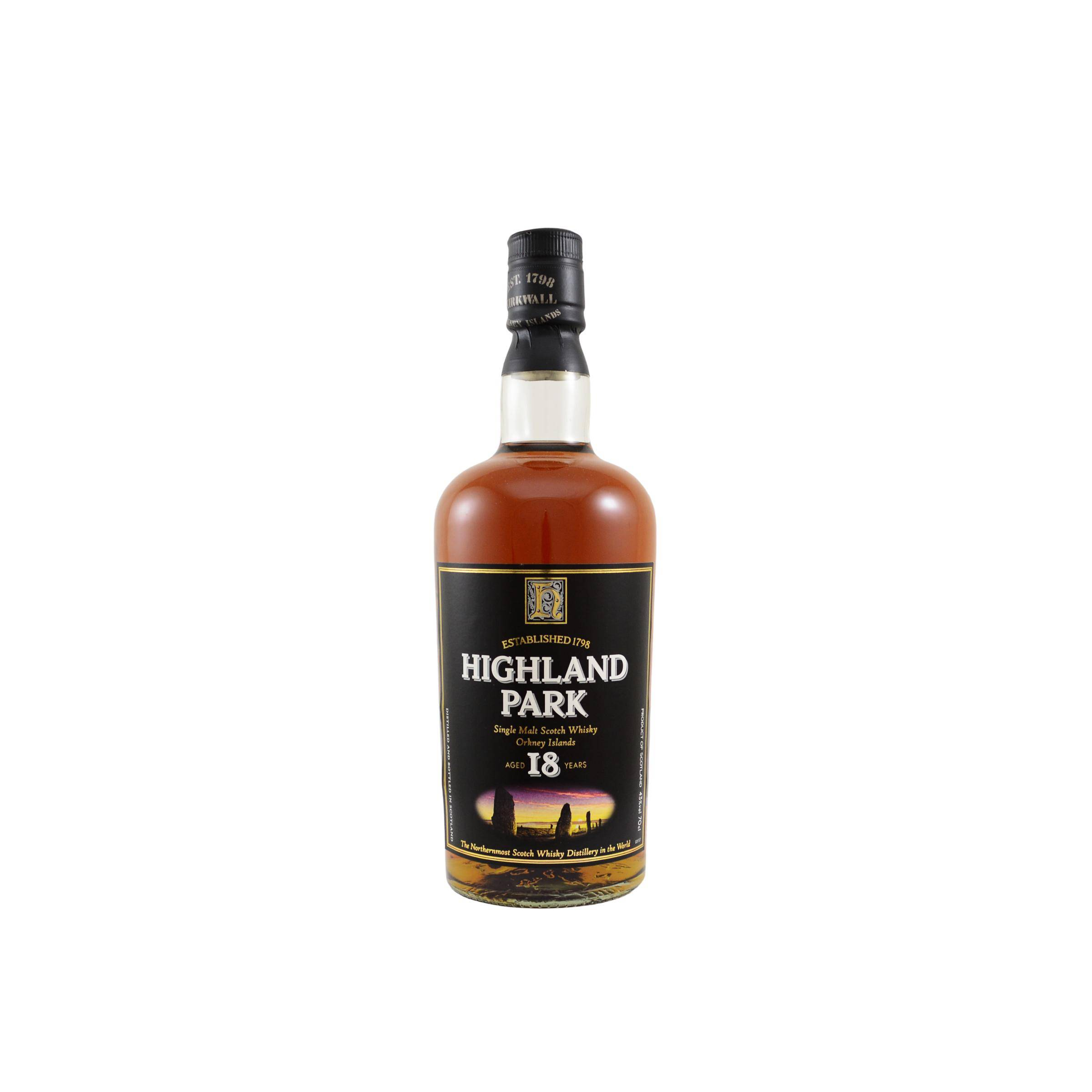 Highland Park 18 Years Single Malt Whisky
