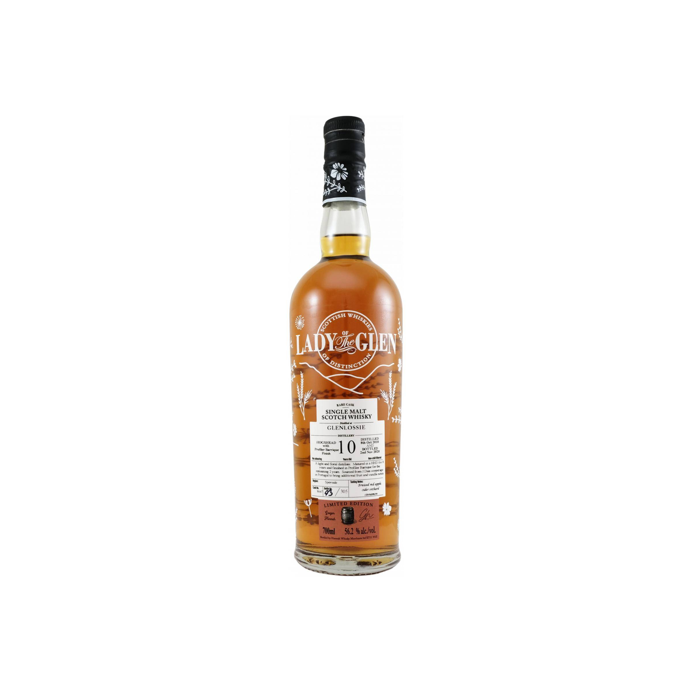 Glenlossie Limited Edition 2010 10 Years Single Malt Whisky