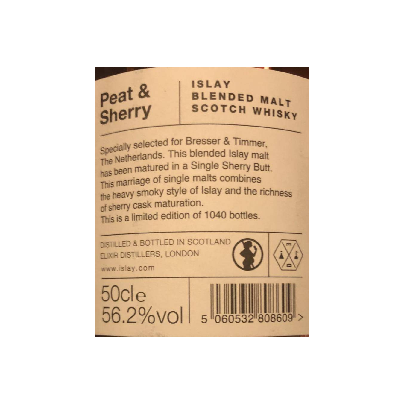 Elixir Distillers Blended Malt Whisky 3