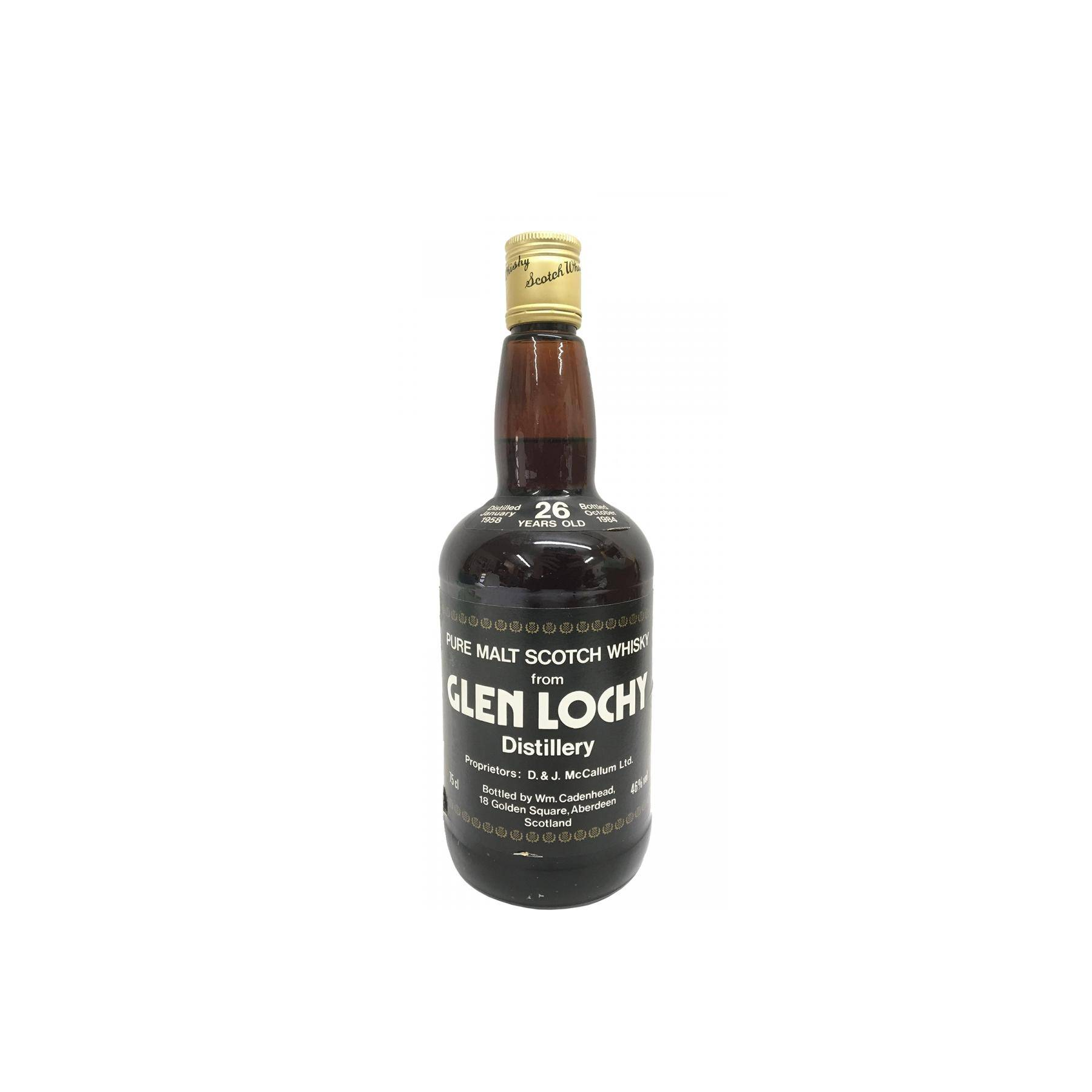 The Scotch Malt Whisky Society 1958 26 Years Single Malt Whisky