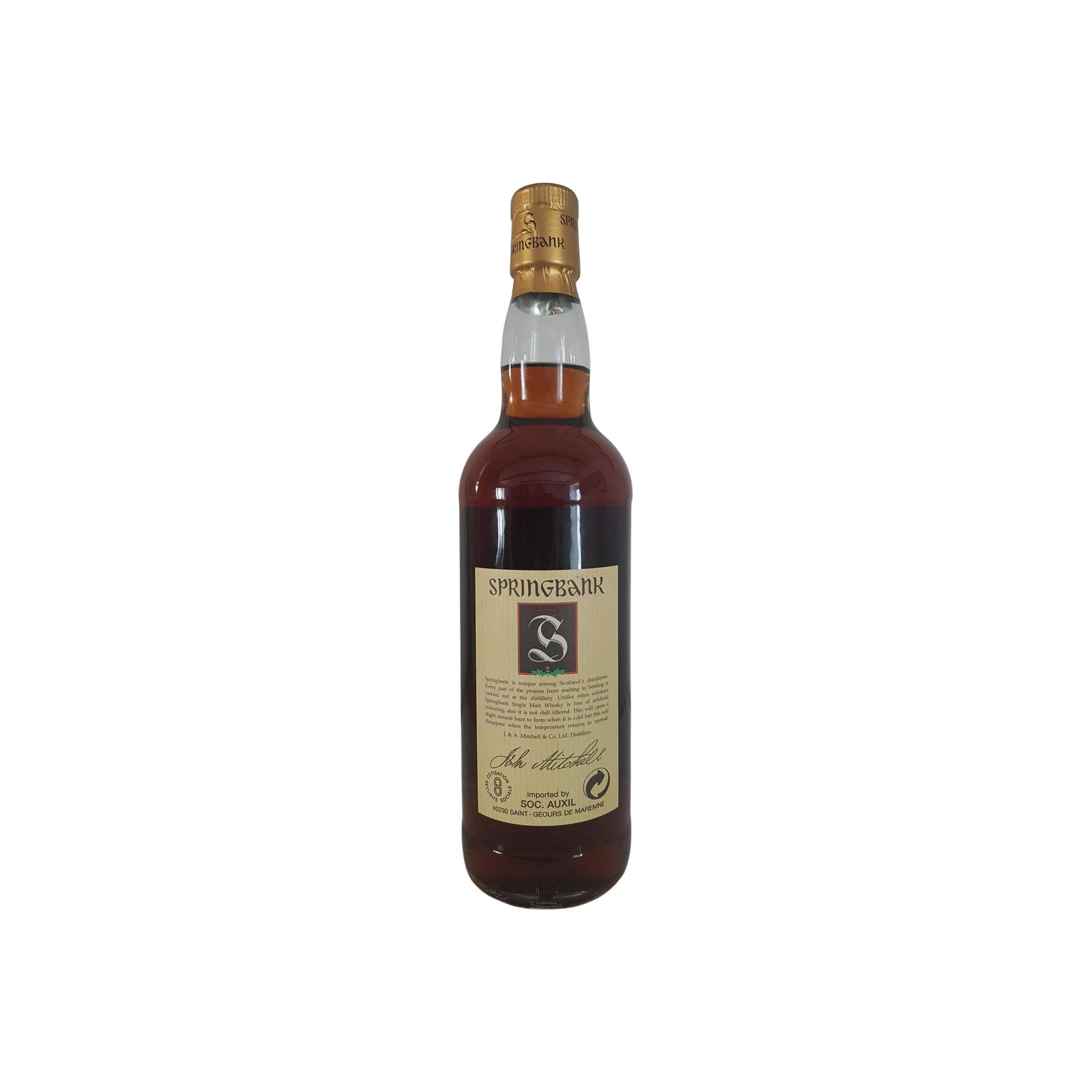 Springbank 12 Years Single Malt Whisky 2