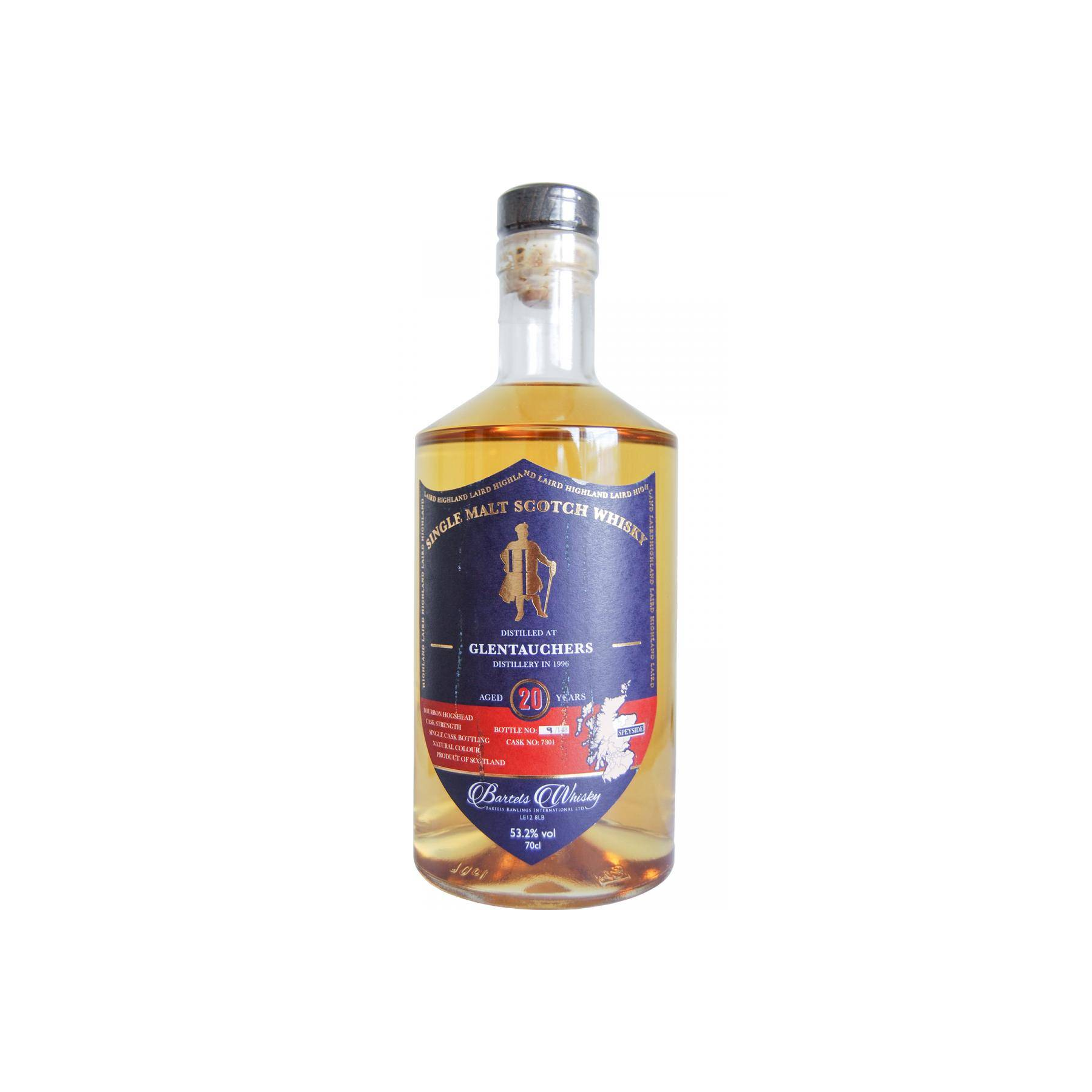 Glentauchers 1996 20 Years Single Malt Whisky