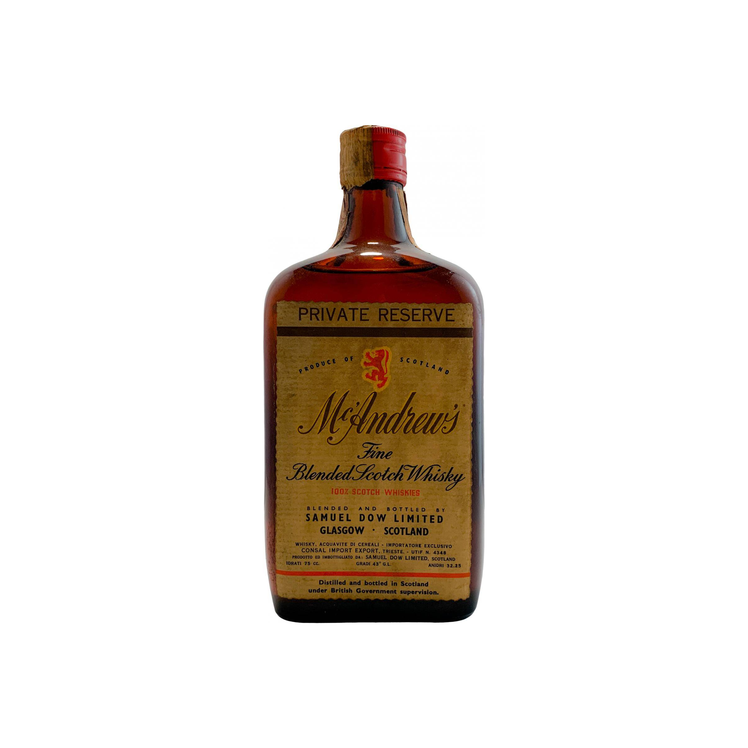 McAndrew's Fine Blended Scotch Whiskies