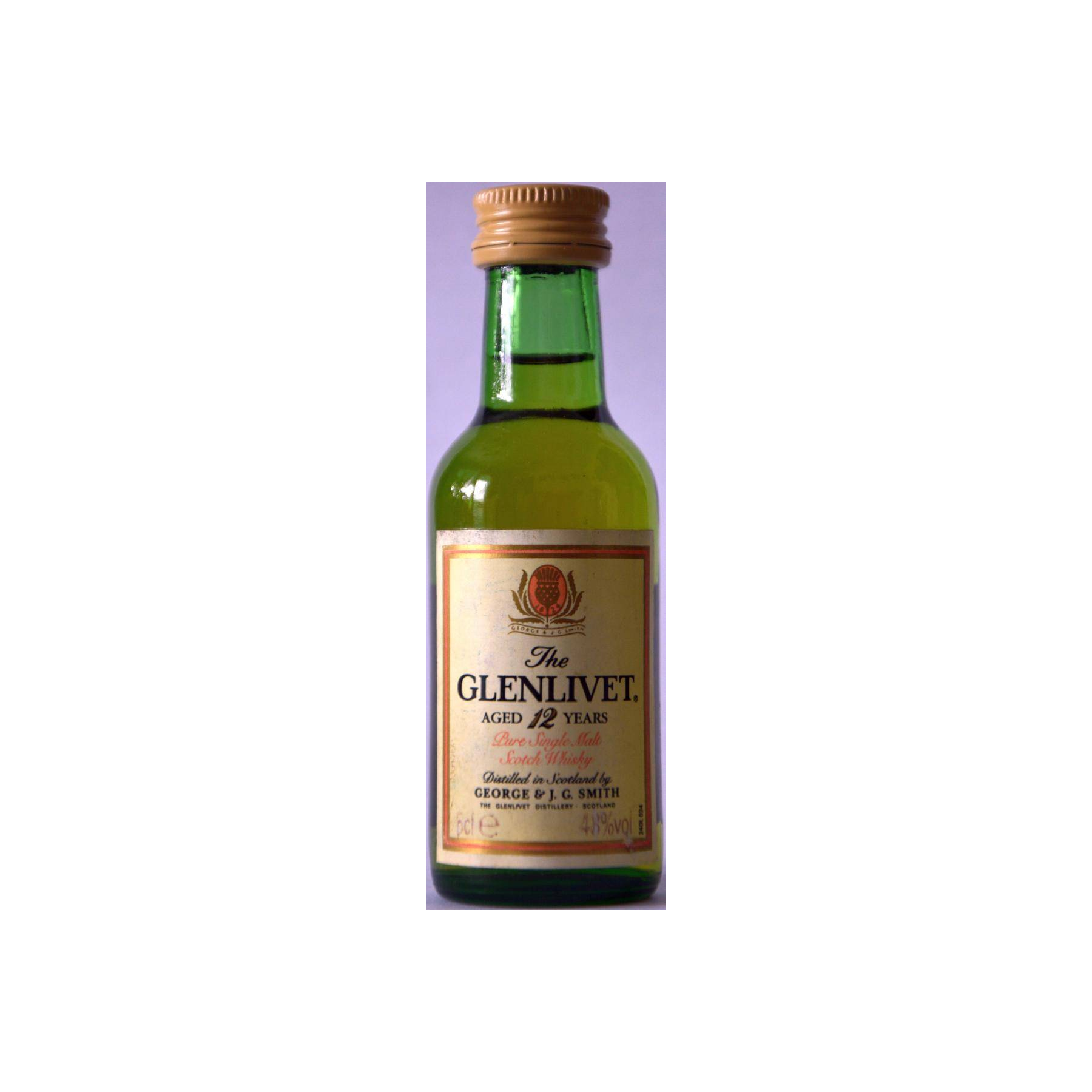 The Glenlivet Miniature 12 Years Single Malt Whisky 2