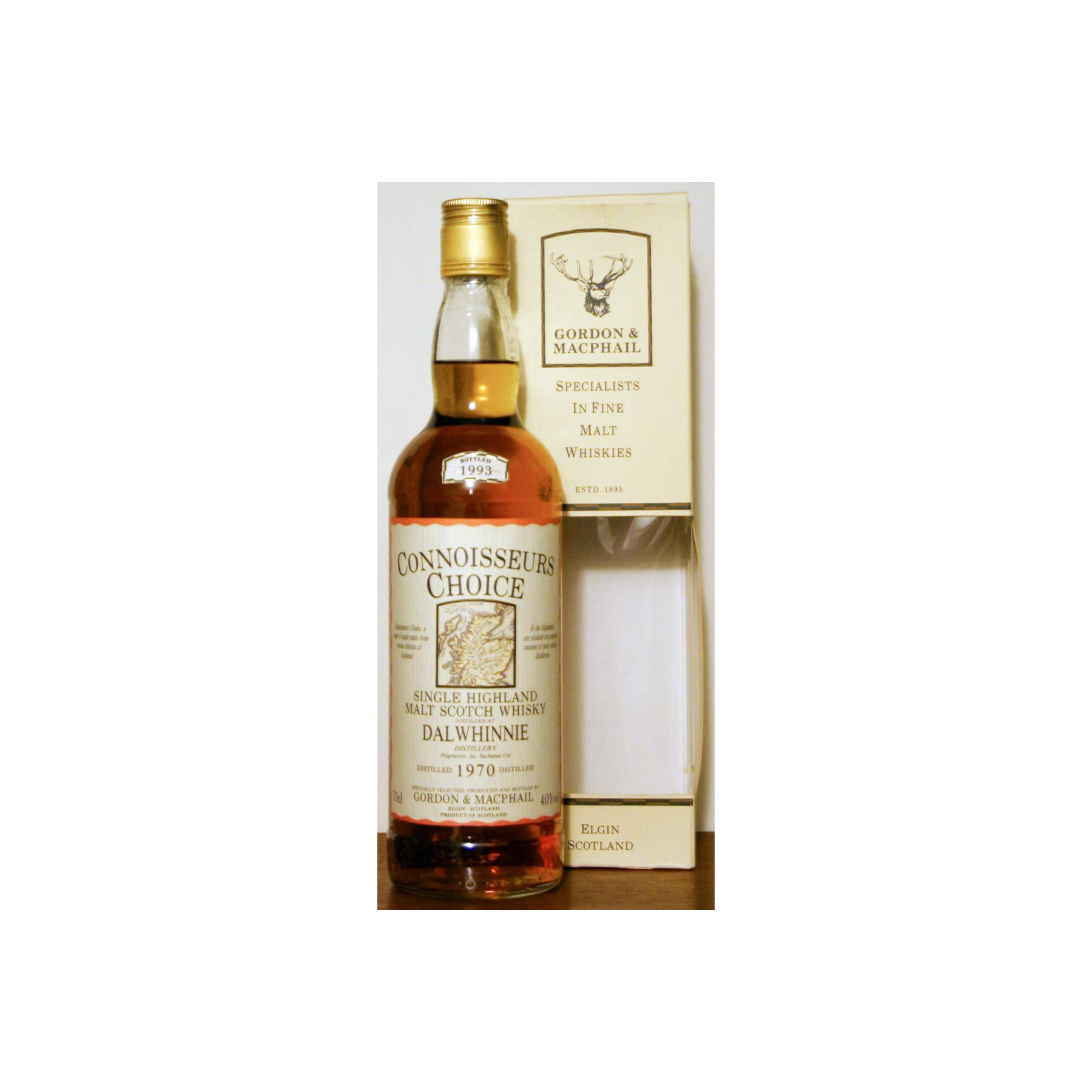 Dalwhinnie Connoisseurs Choice 1970 23 Years Single Malt Whisky 2