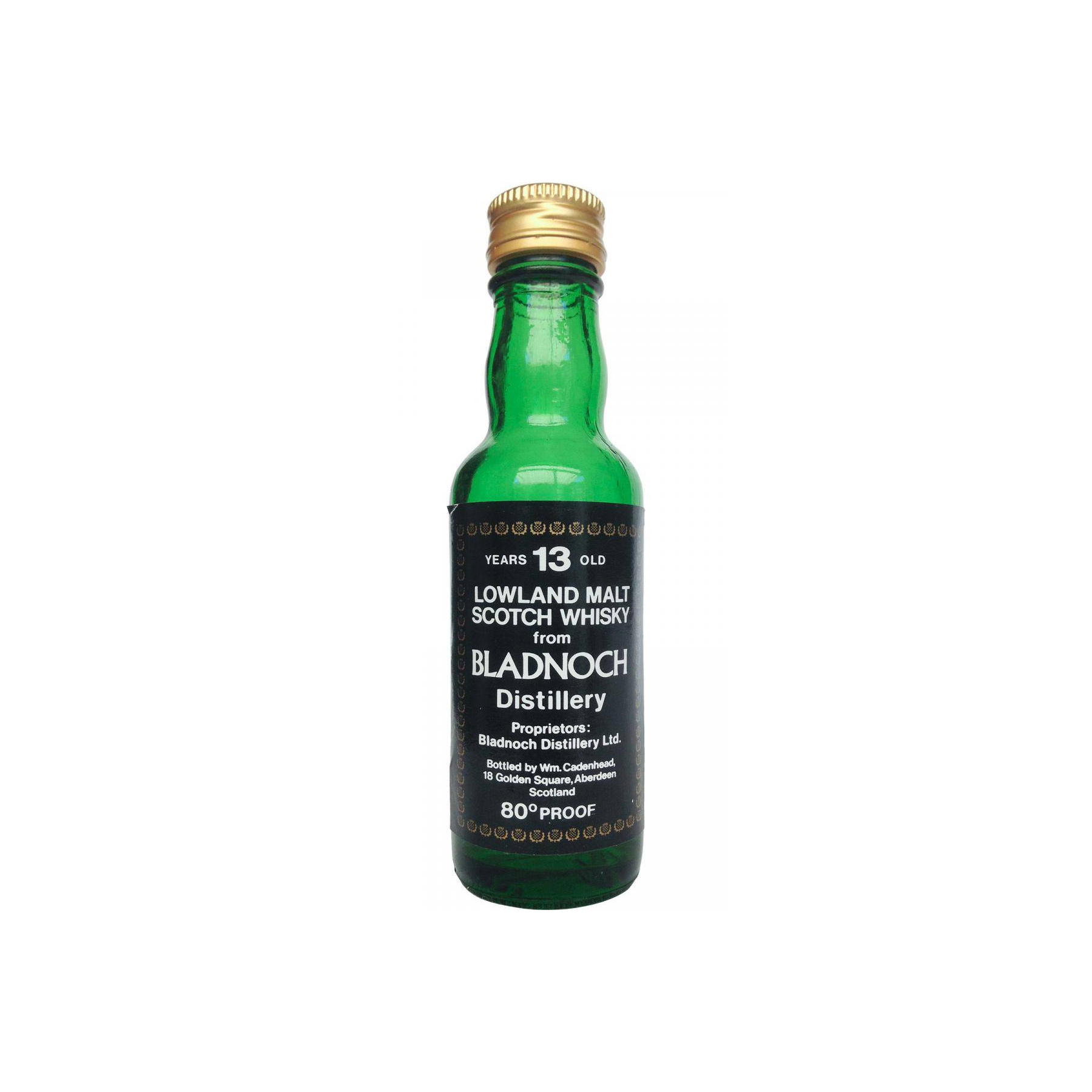 Bladnoch Miniature 13 Years Single Malt Whisky 2