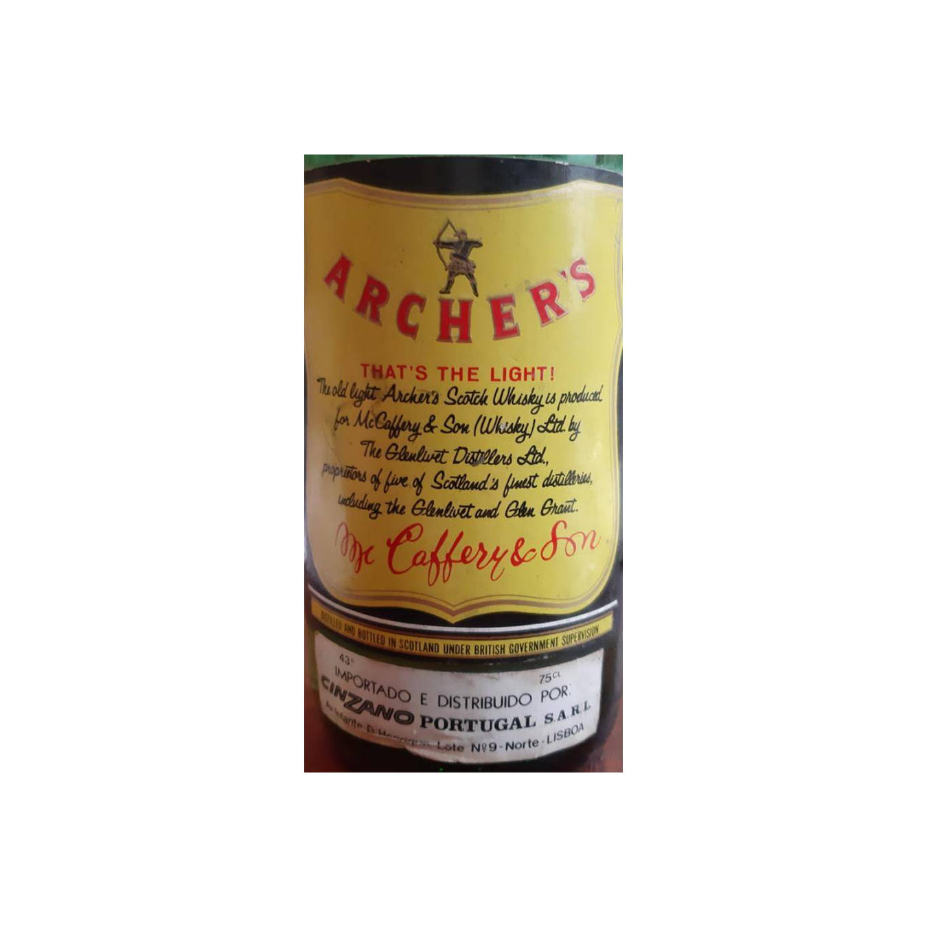 Archer's Very Special Old Light Blended Scotch Whisky 2