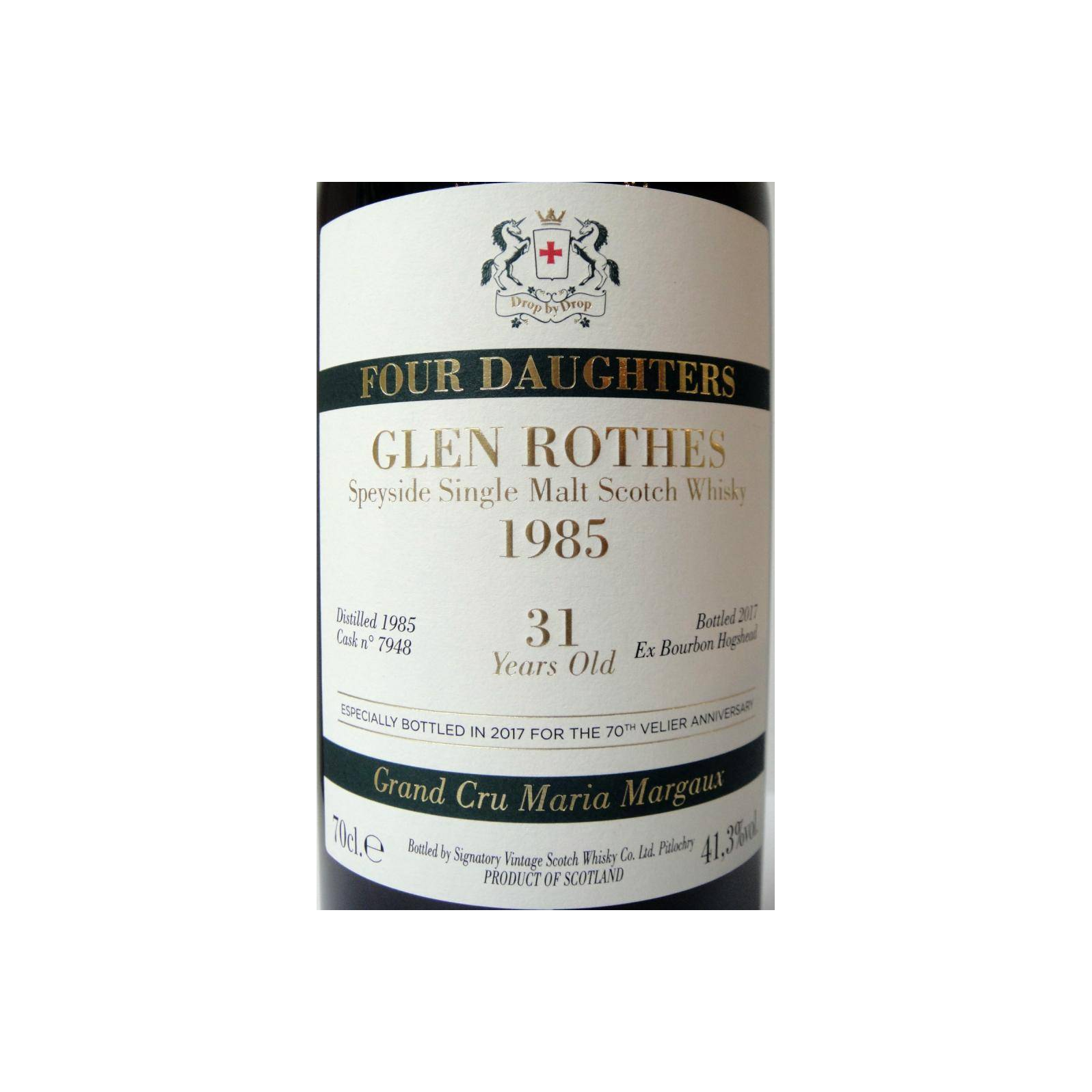 The Glenrothes 1985 31 Years Single Malt Whisky 2