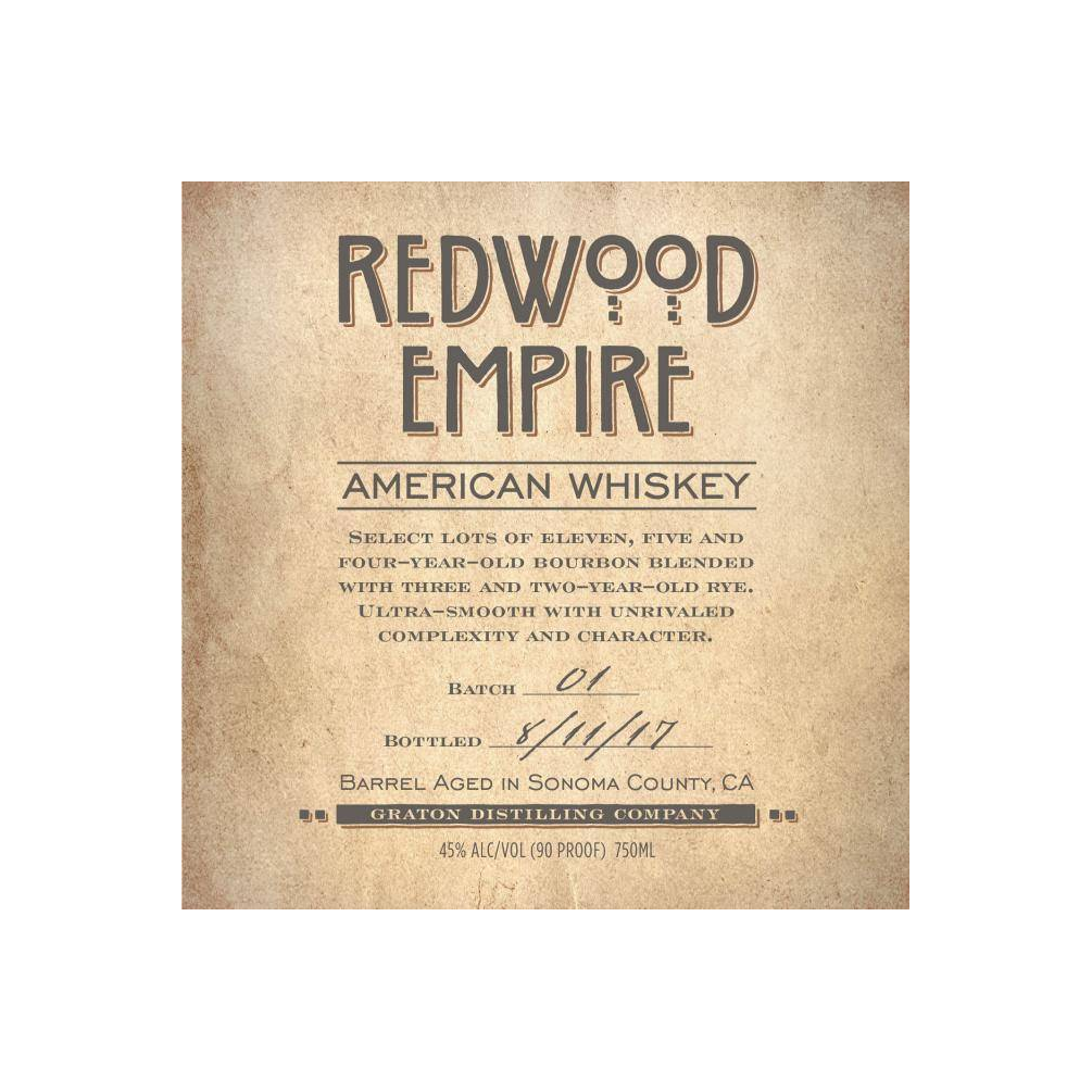 Redwood Empire American Whiskey 3