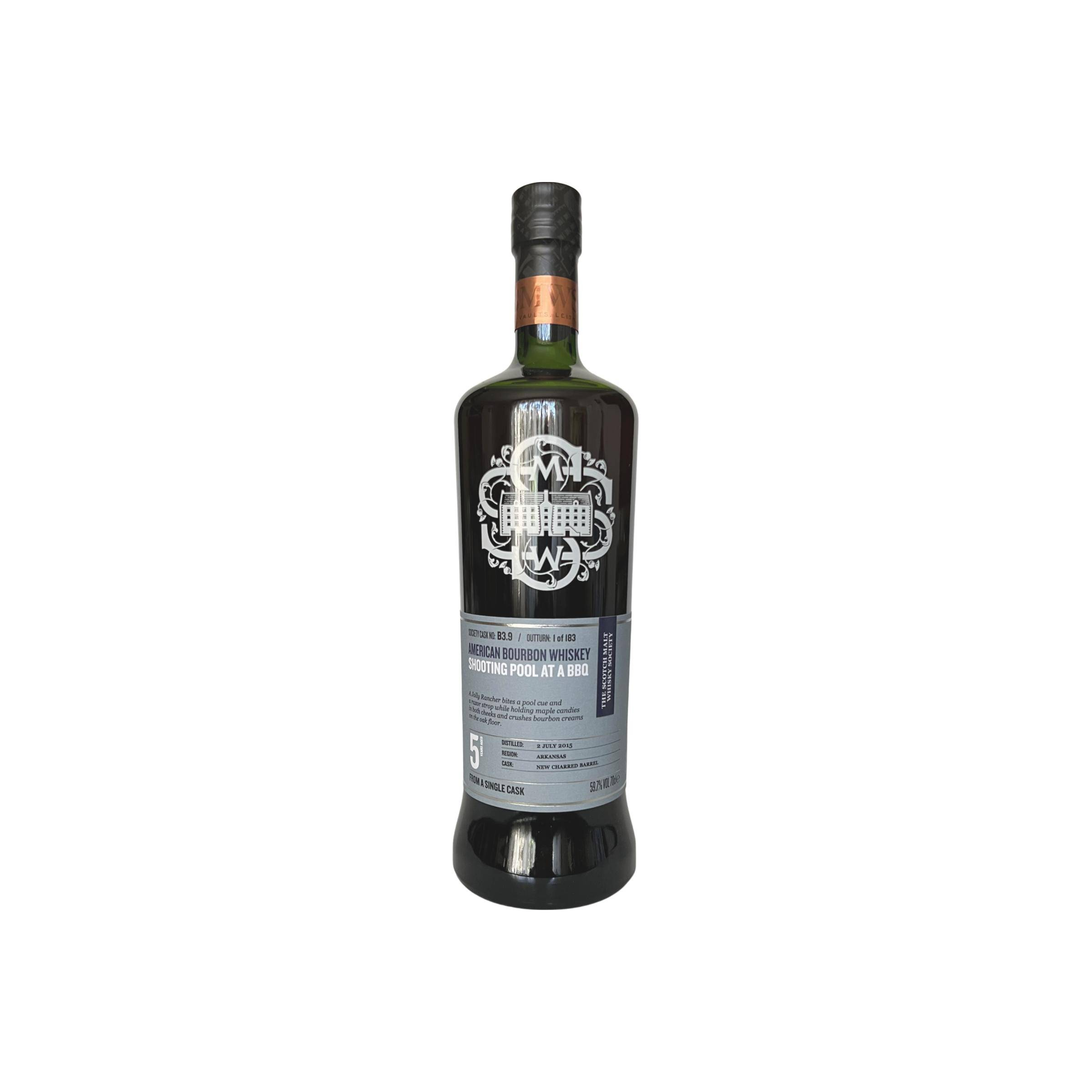 The Scotch Malt Whisky Society 2015 5 Years Bourbon Whisky