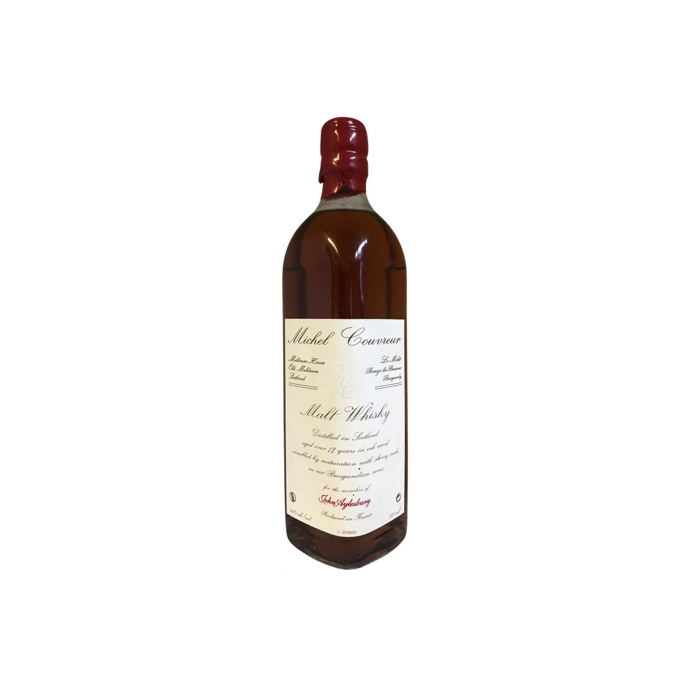 Michel Couvreur 12 Years Single Malt Whisky