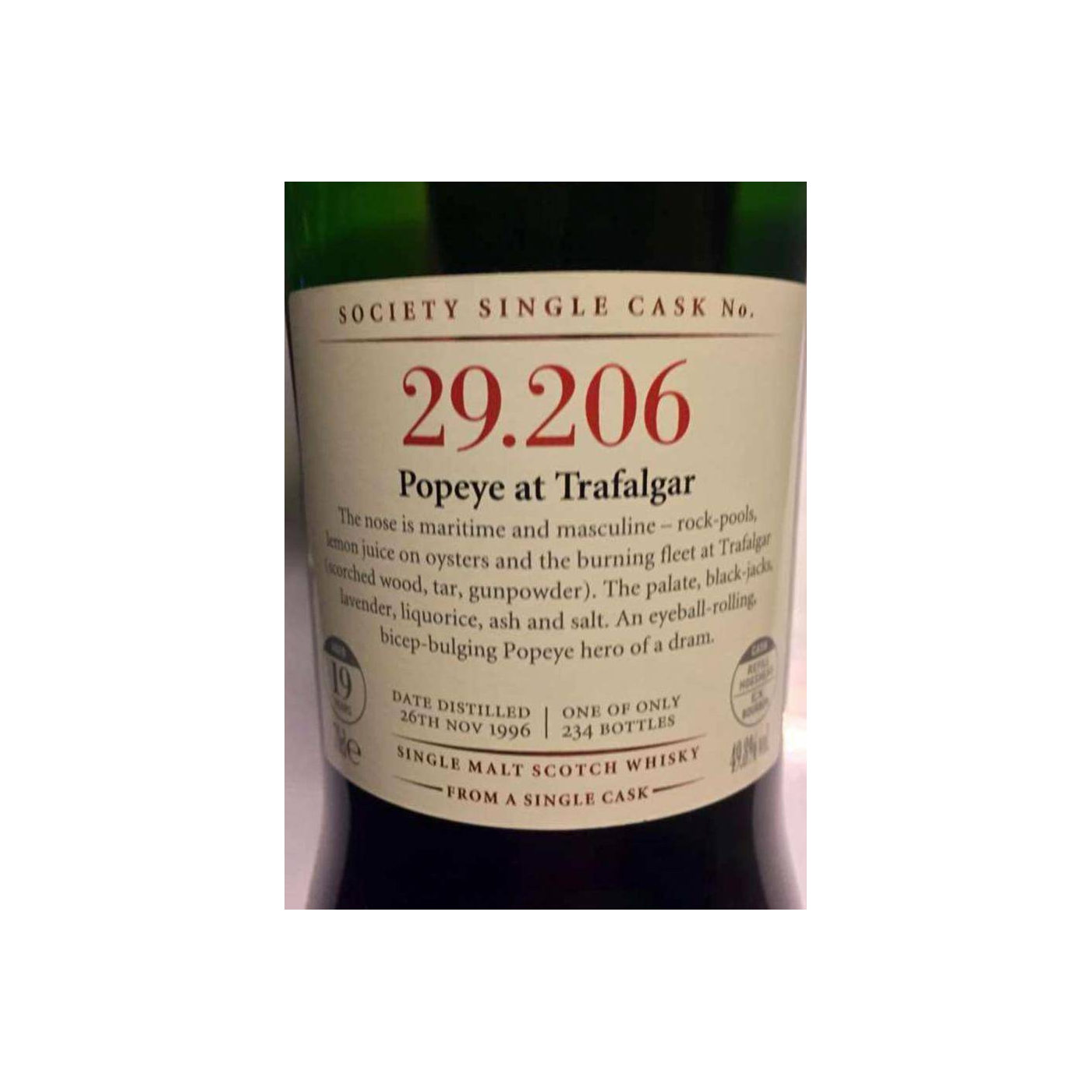 The Scotch Malt Whisky Society 1996 19 Years Single Malt Whisky 2