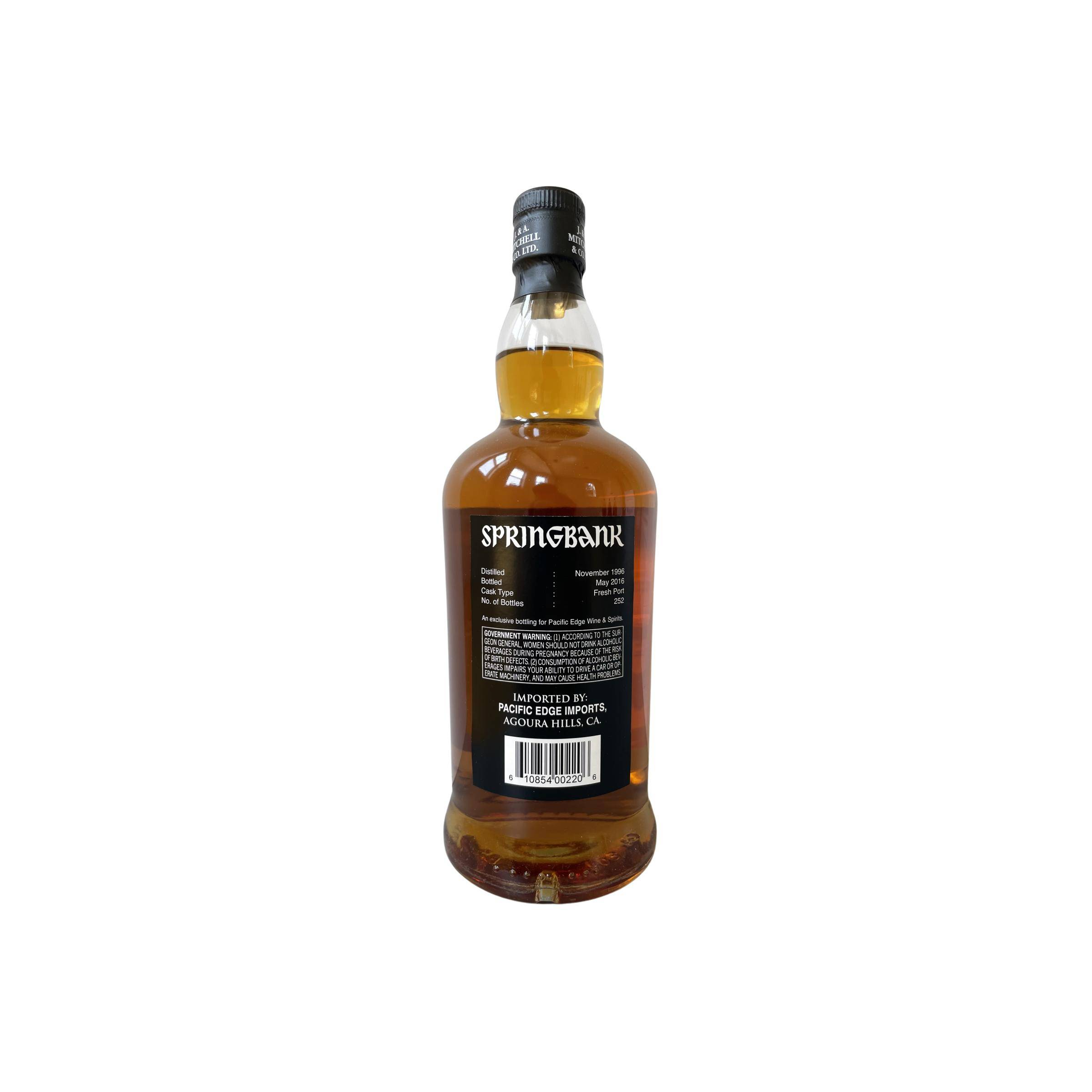 Springbank Single Cask 1996 19 Years Single Malt Whisky 2
