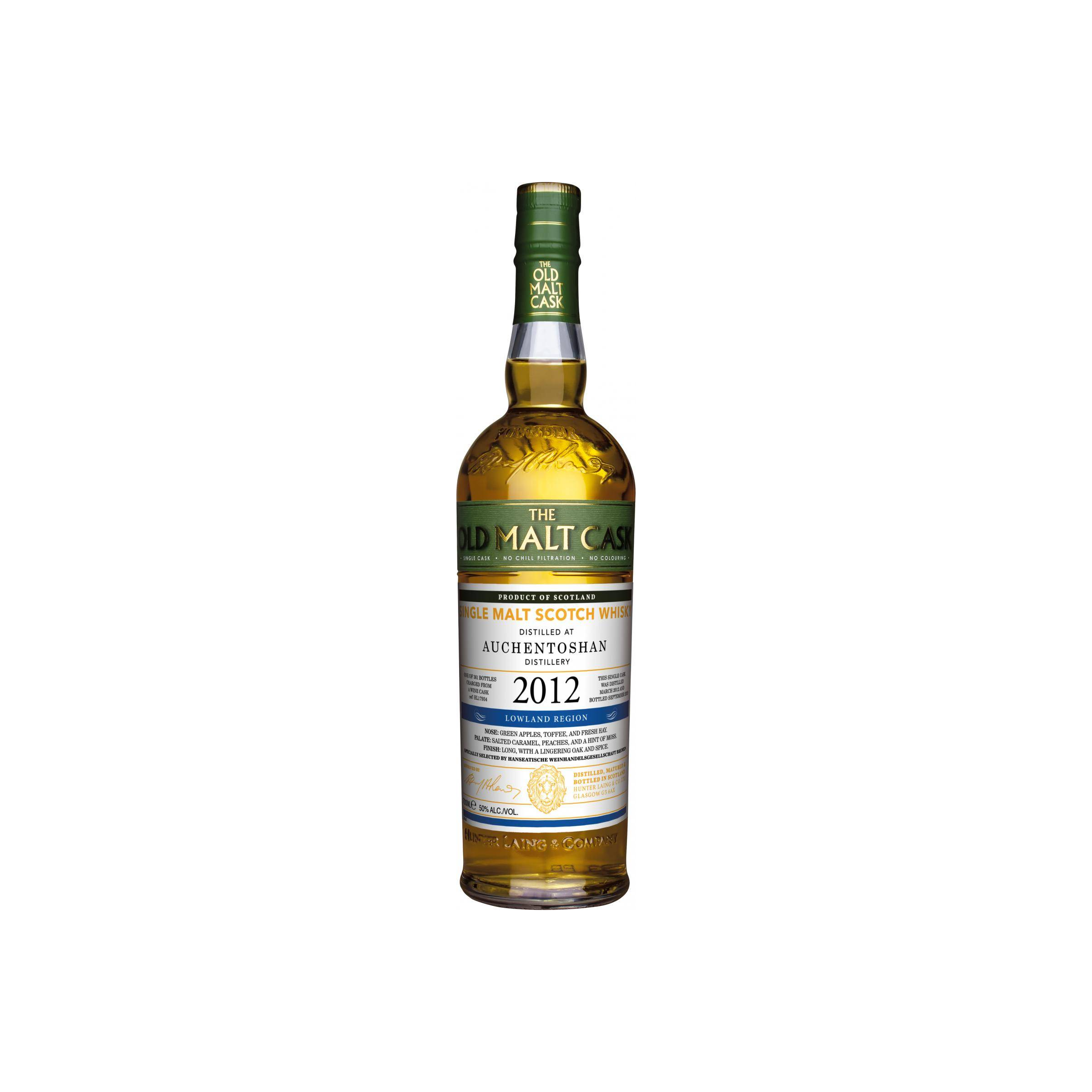 Auchentoshan Old Malt Cask 2012 8 Years Single Malt Whisky