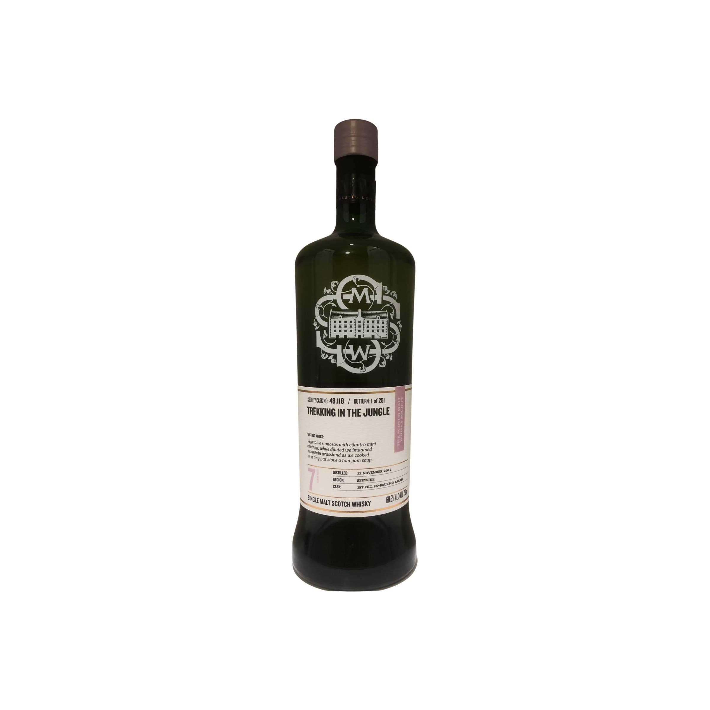 The Scotch Malt Whisky Society 2012 7 Years Single Malt Whisky