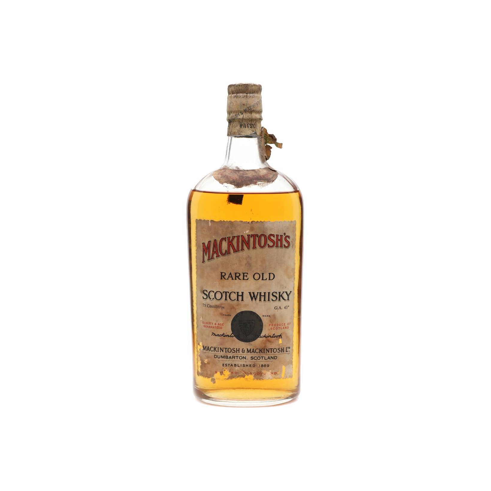 Mackintosh's Rare Old Scotch Whisky