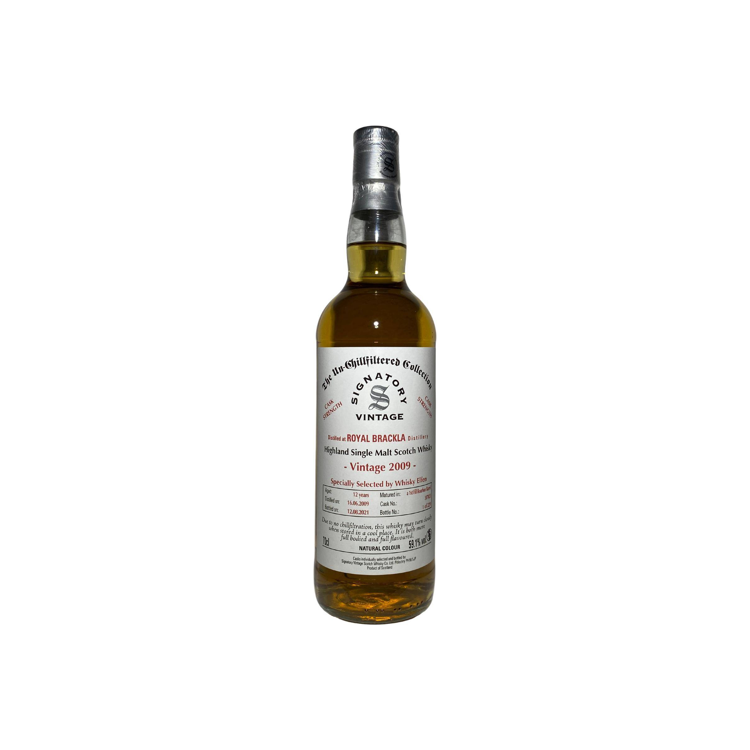 Royal Brackla 2009 12 Years Single Malt Whisky