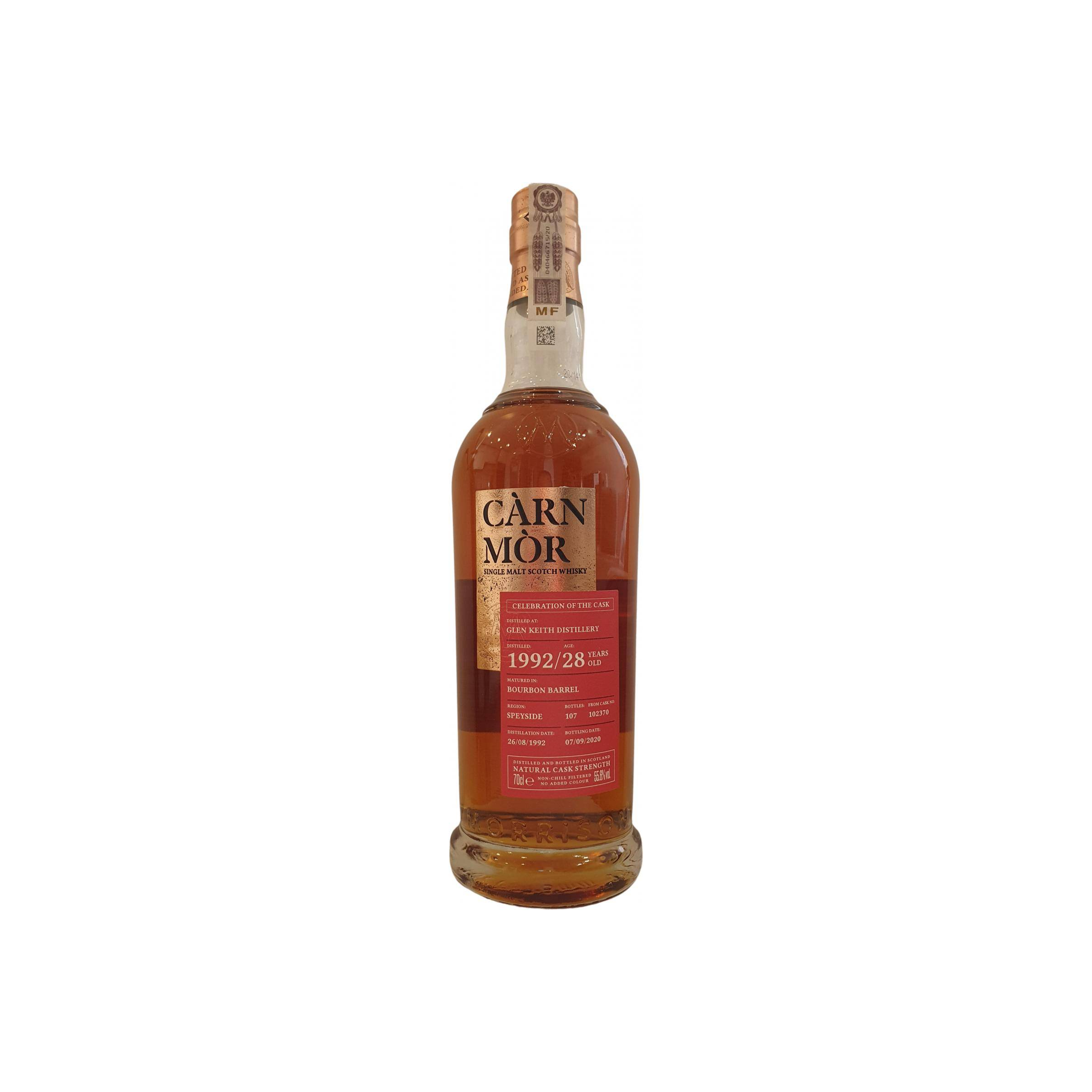 Glen Keith 1992 28 Years Single Malt Whisky