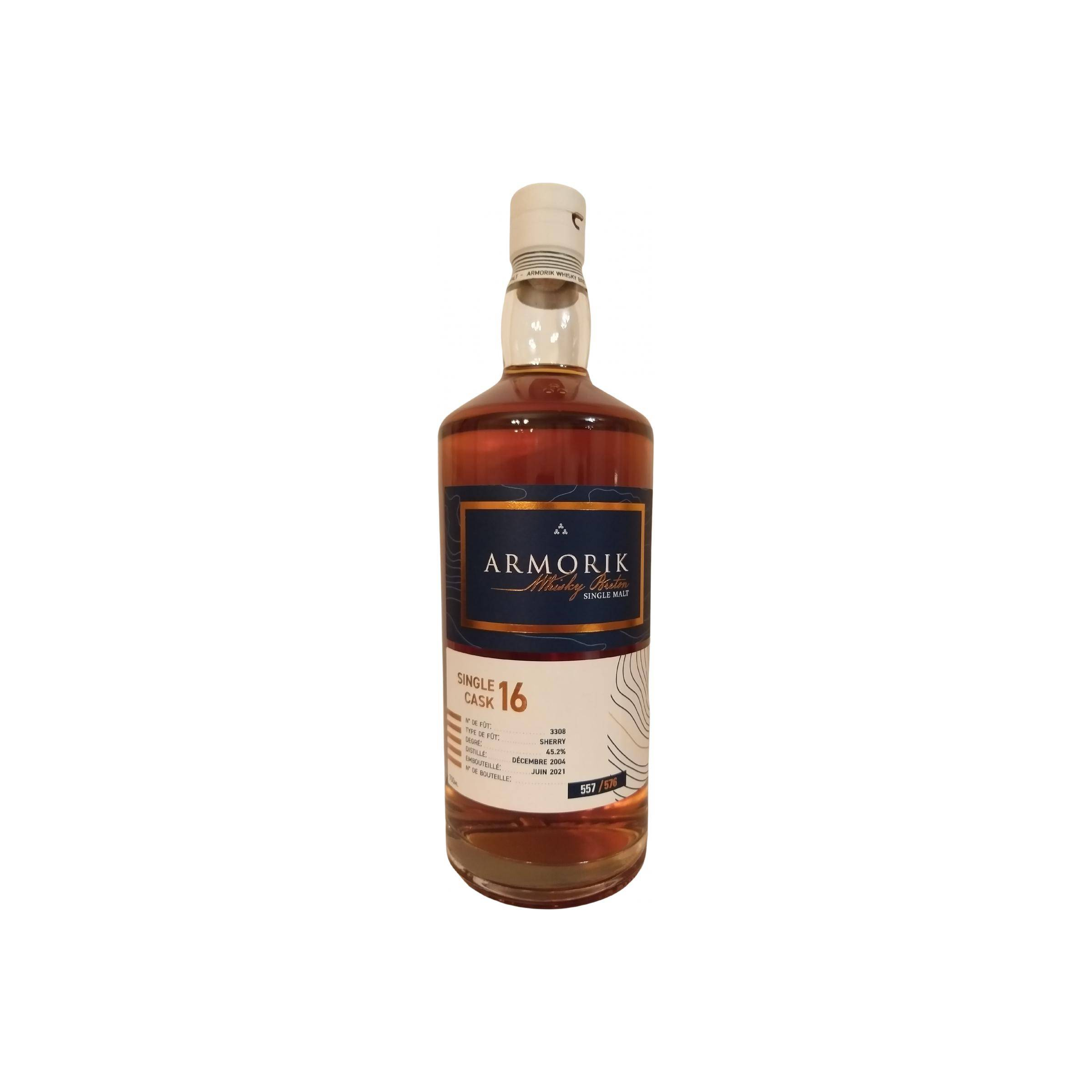 Armorik Single Cask 2004 16 Years Single Malt Whisky